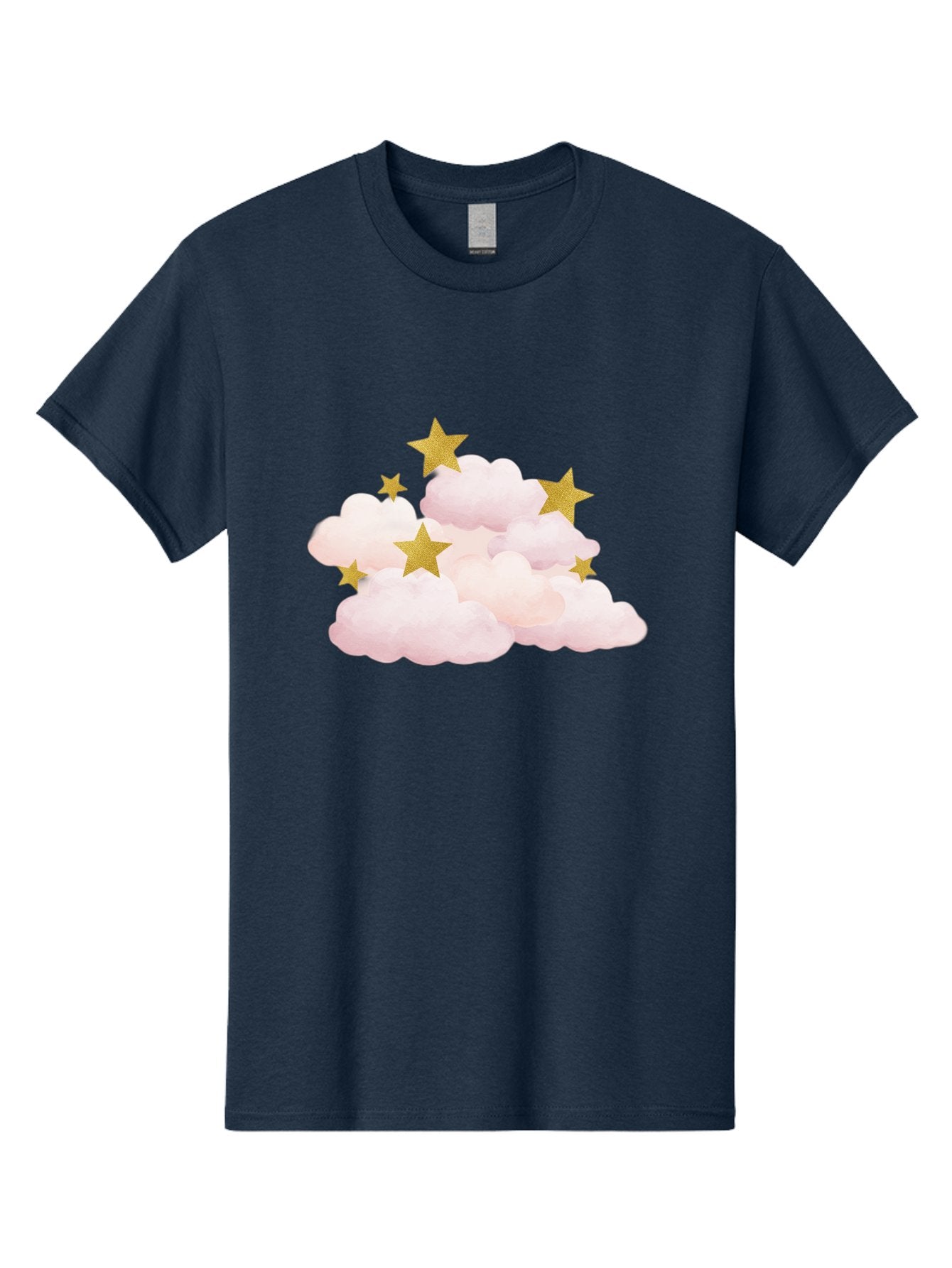 Clouds-With-Stars Men'S Graphic Tee, 100% Cotton, Comfortable Casual Summer Wear, Machine Washable, Vintage Camera, Old Camera, Antique Camera, Black Camera, Classic Photography, Photography Equipment, Nostalgic Device, Film Camera, Camera Art Bak271 3