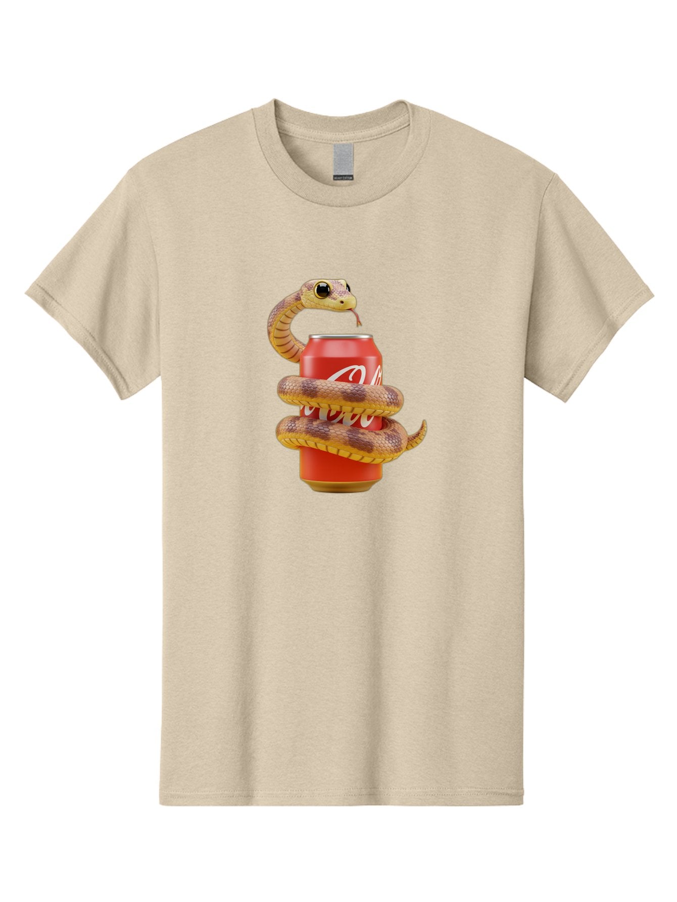 Coca-Cola-Can-Snake Men'S Graphic Tee, 100% Cotton, Comfortable Casual Summer Wear, Machine Washable, Vintage Camera, Old Camera, Antique Camera, Black Camera, Classic Photography, Photography Equipment, Nostalgic Device, Film Camera, Bak275 10