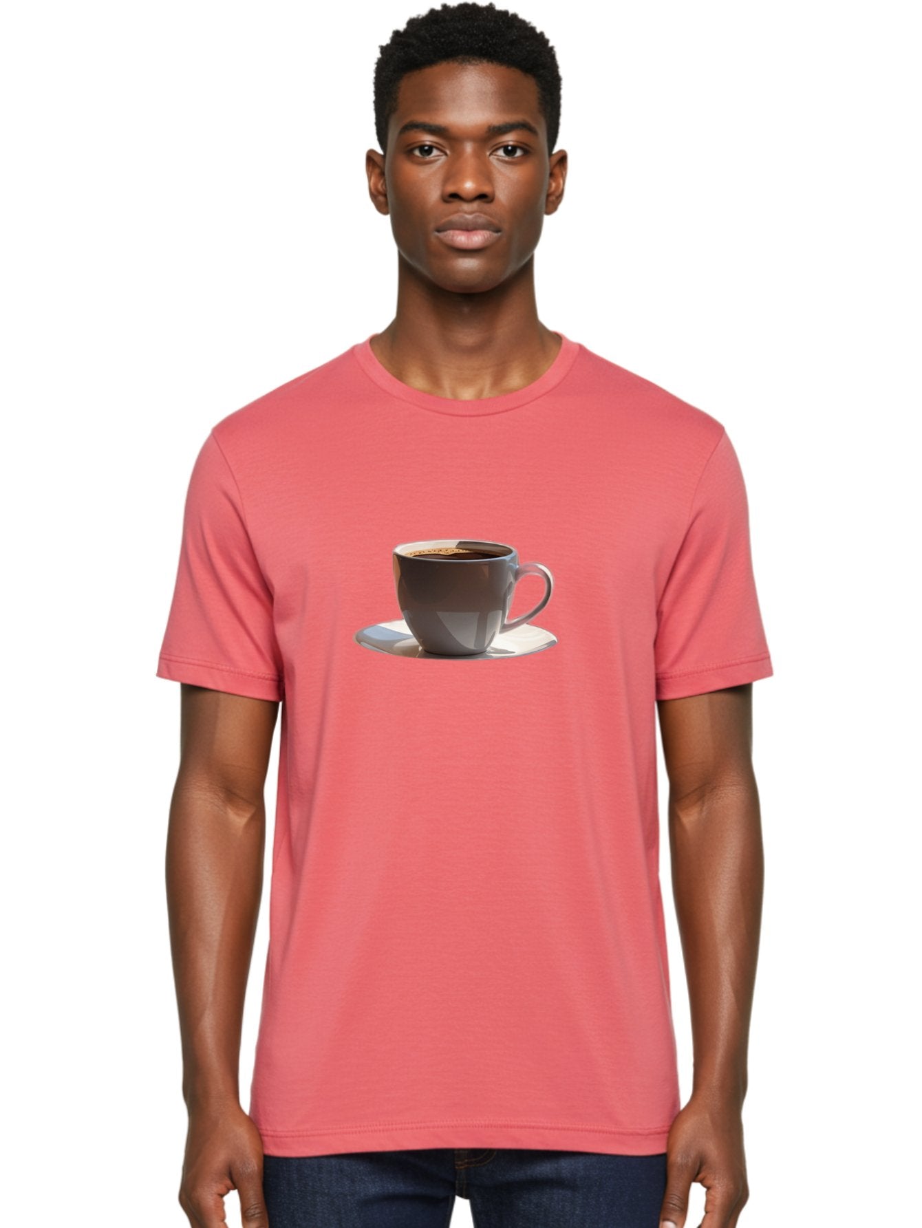 Coffee-Cup Men'S Graphic Tee, 100% Cotton, Comfortable Casual Summer Wear, Machine Washable, Vintage Camera, Old Camera, Antique Camera, Black Camera, Classic Photography, Photography Equipment, Nostalgic Device, Film Camera, Camera Art Bak278 28