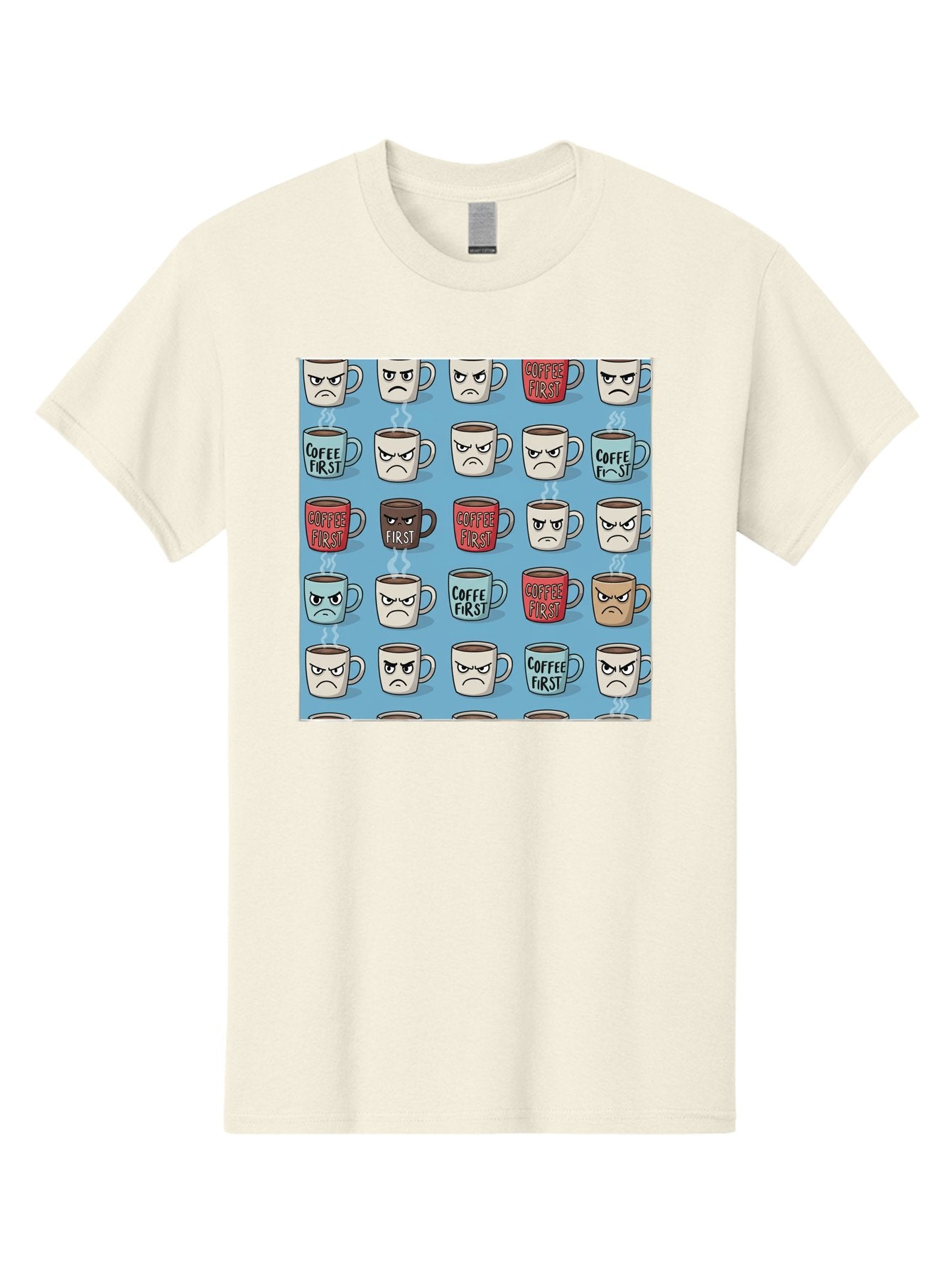 Coffee-First-1 Men'S Graphic Tee, 100% Cotton, Comfortable Casual Summer Wear, Machine Washable, Vintage Camera, Old Camera, Antique Camera, Black Camera, Classic Photography, Photography Equipment, Nostalgic Device, Film Camera, Camera Art Bak279 13