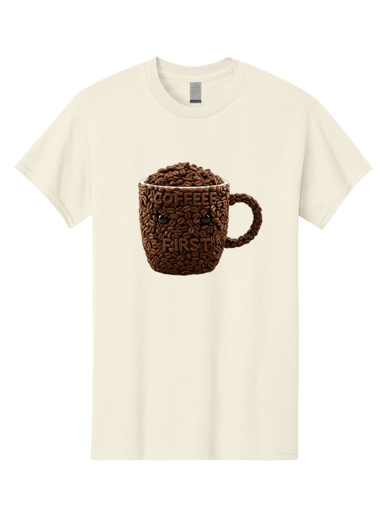 Coffee-First-2 Men'S Graphic Tee, 100% Cotton, Comfortable Casual Summer Wear, Machine Washable, Vintage Camera, Old Camera, Antique Camera, Black Camera, Classic Photography, Photography Equipment, Nostalgic Device, Film Camera, Camera Art Bak280 9