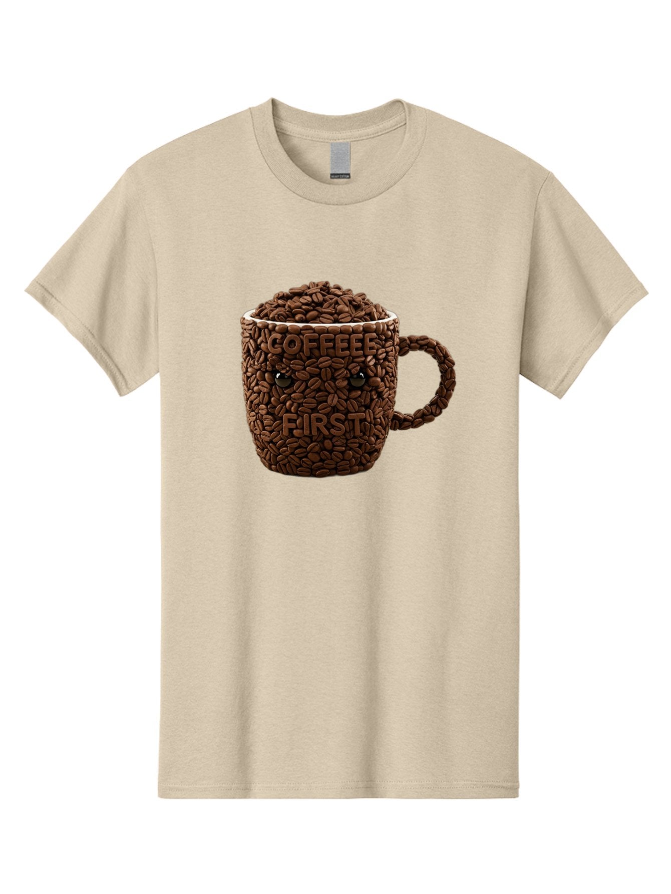 Coffee-First-2 Men'S Graphic Tee, 100% Cotton, Comfortable Casual Summer Wear, Machine Washable, Vintage Camera, Old Camera, Antique Camera, Black Camera, Classic Photography, Photography Equipment, Nostalgic Device, Film Camera, Camera Art Bak280 11