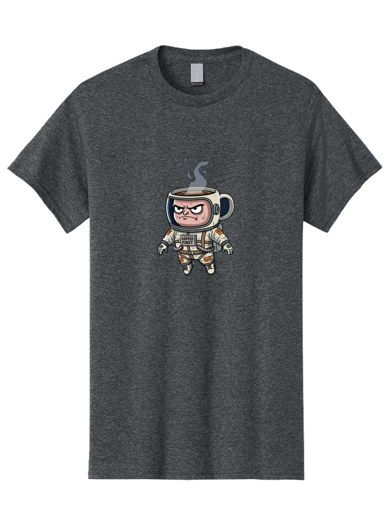 Coffee-First-4 Men'S Graphic Tee, 100% Cotton, Comfortable Casual Summer Wear, Machine Washable, Vintage Camera, Old Camera, Antique Camera, Black Camera, Classic Photography, Photography Equipment, Nostalgic Device, Film Camera, Camera Art Bak282 4