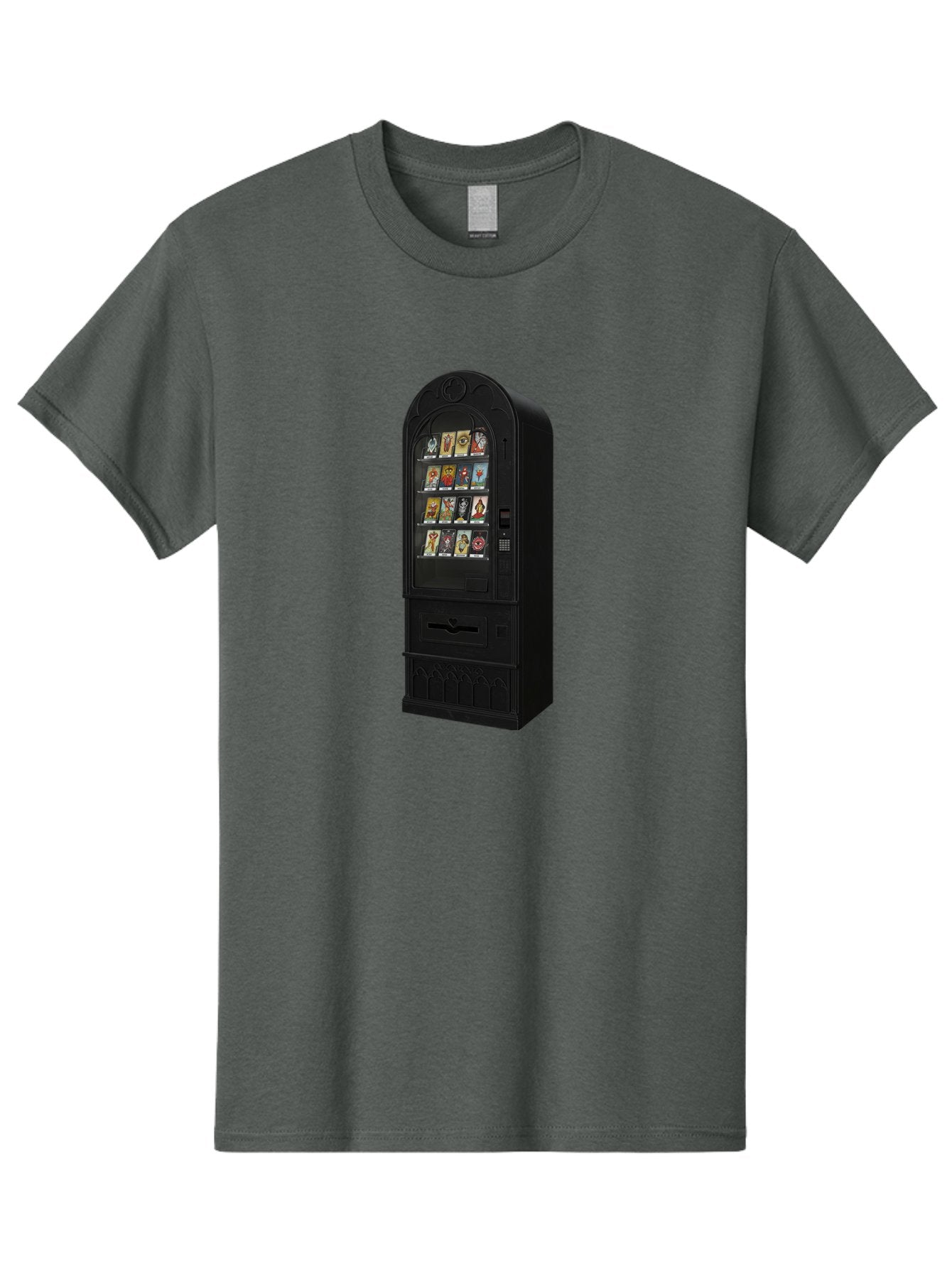 Collectible-Card-Vending-Machine Men'S Graphic Tee, 100% Cotton, Comfortable Casual Summer Wear, Machine Washable, Vintage Camera, Old Camera, Antique Camera, Black Camera, Classic Photography, Photography Equipment, Nostalgic Device, Bak287 3