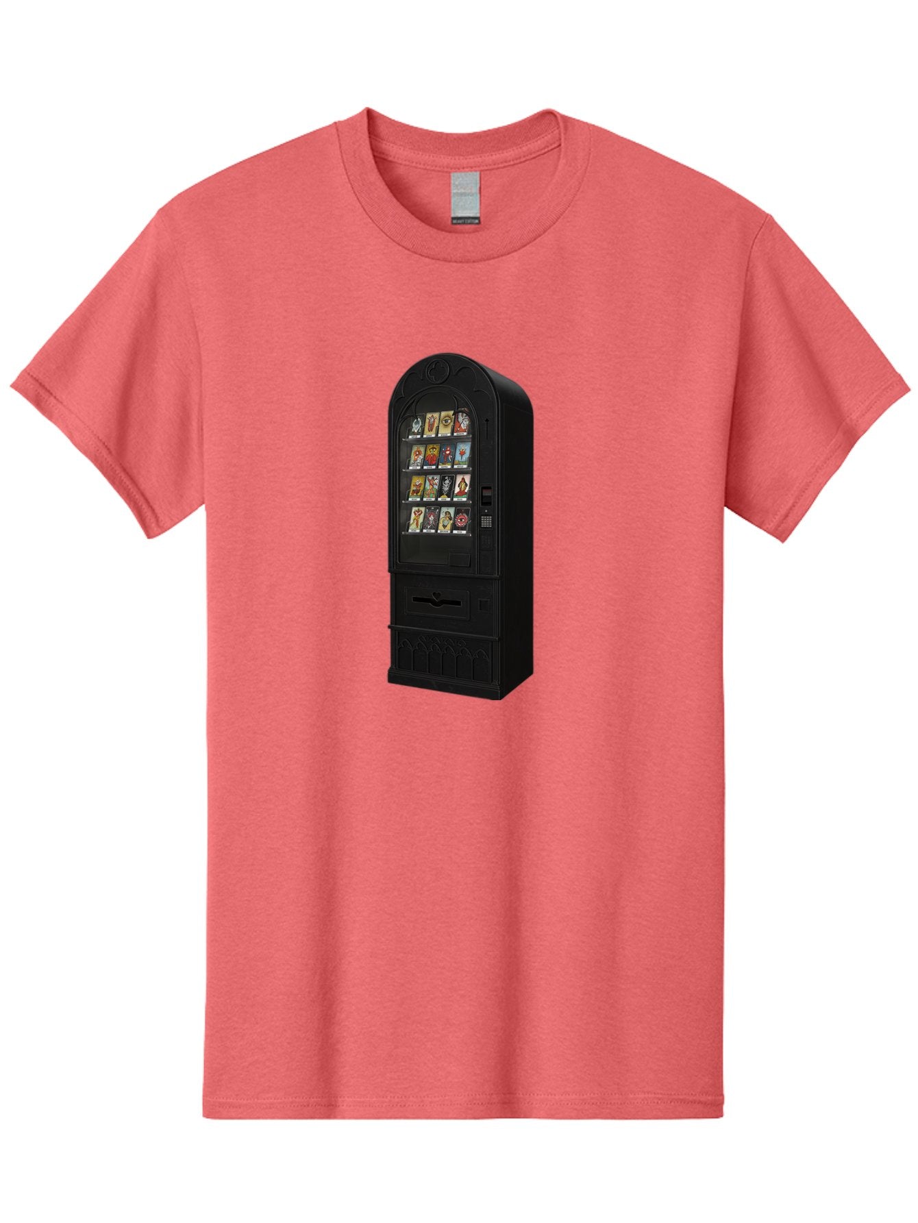 Collectible-Card-Vending-Machine Men'S Graphic Tee, 100% Cotton, Comfortable Casual Summer Wear, Machine Washable, Vintage Camera, Old Camera, Antique Camera, Black Camera, Classic Photography, Photography Equipment, Nostalgic Device, Bak287