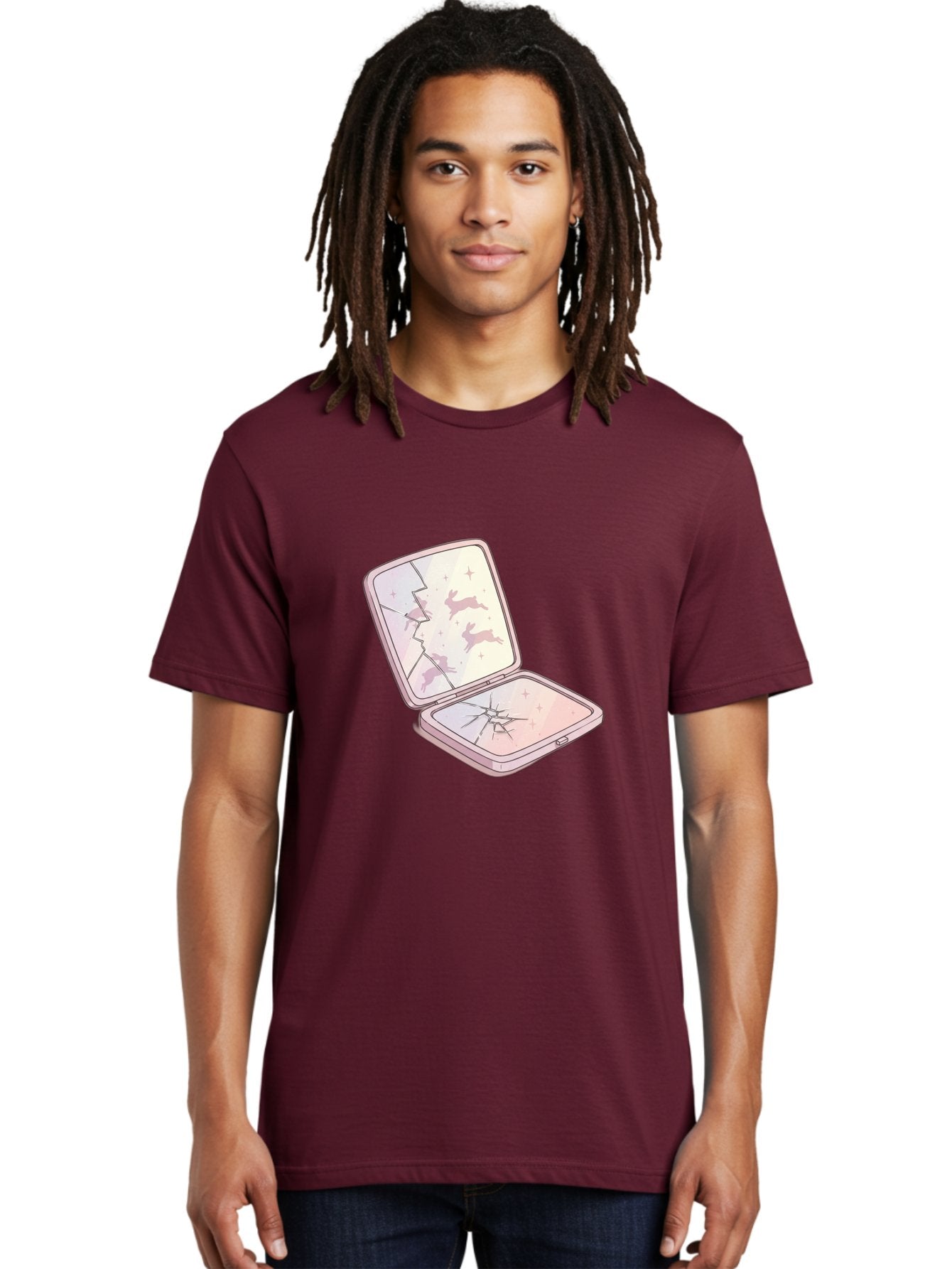 Compact-Mirror Men'S Graphic Tee, 100% Cotton, Comfortable Casual Summer Wear, Machine Washable, Vintage Camera, Old Camera, Antique Camera, Black Camera, Classic Photography, Photography Equipment, Nostalgic Device, Film Camera, Camera Art Bak290 22