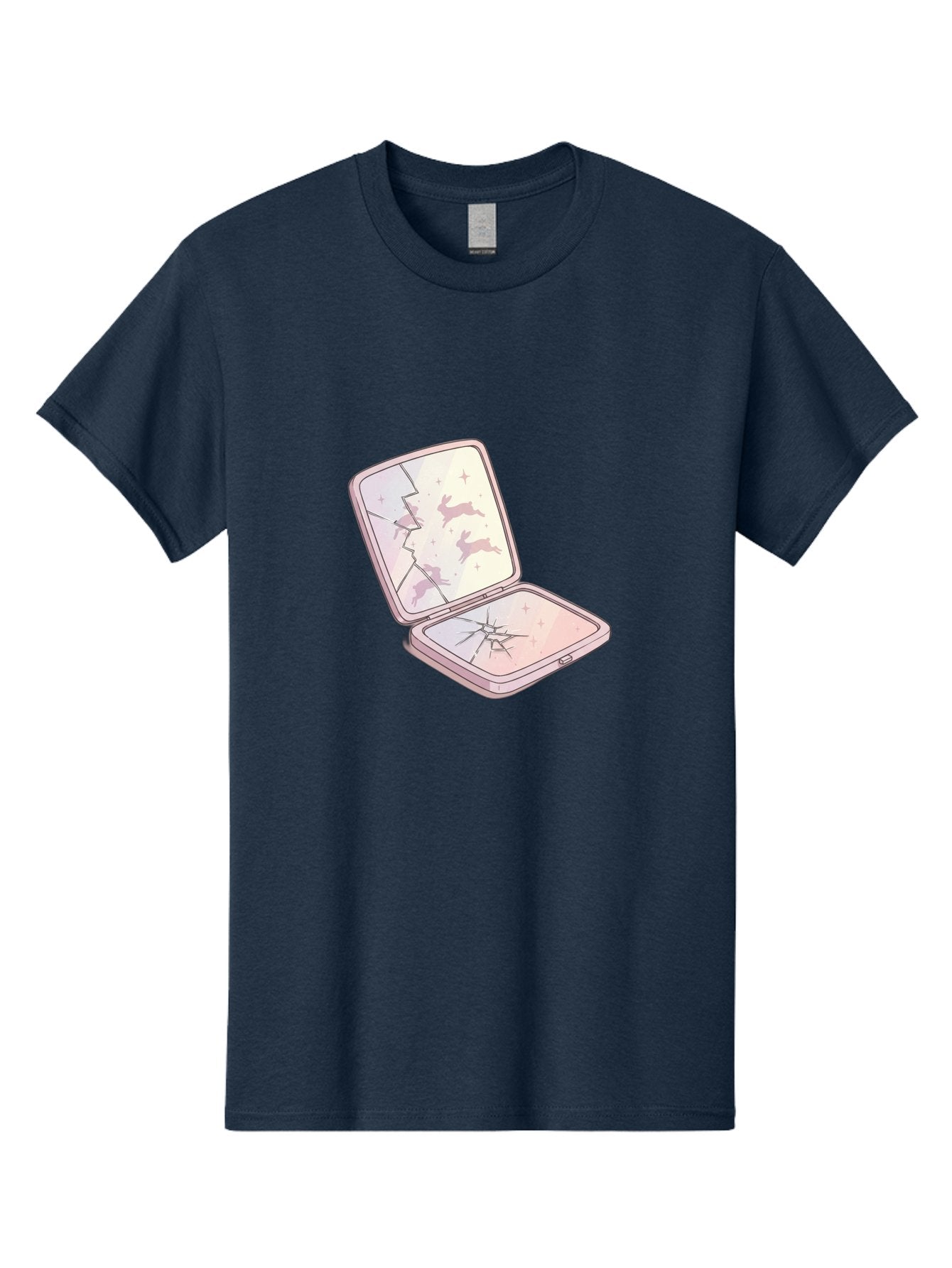 Compact-Mirror Men'S Graphic Tee, 100% Cotton, Comfortable Casual Summer Wear, Machine Washable, Vintage Camera, Old Camera, Antique Camera, Black Camera, Classic Photography, Photography Equipment, Nostalgic Device, Film Camera, Camera Art Bak290 10