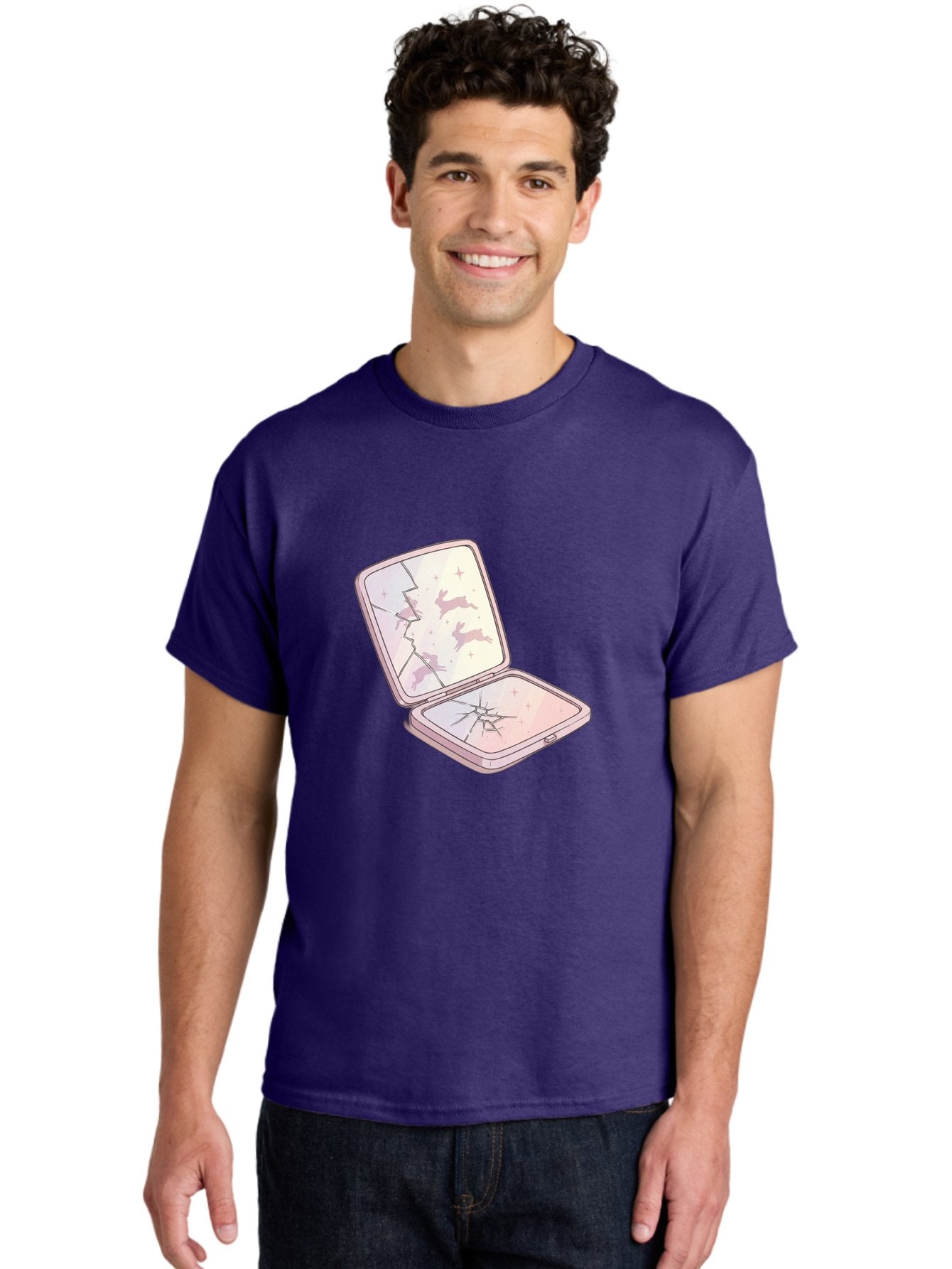 Compact-Mirror Men'S Graphic Tee, 100% Cotton, Comfortable Casual Summer Wear, Machine Washable, Vintage Camera, Old Camera, Antique Camera, Black Camera, Classic Photography, Photography Equipment, Nostalgic Device, Film Camera, Camera Art Bak290 28