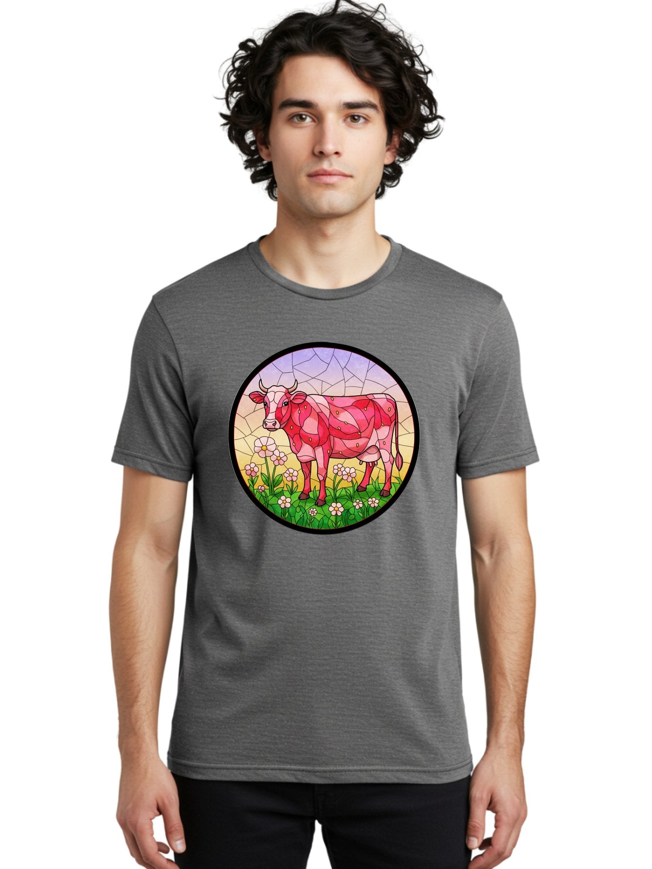 Cow-In-Field Men'S Graphic Tee, 100% Cotton, Comfortable Casual Summer Wear, Machine Washable, Vintage Camera, Old Camera, Antique Camera, Black Camera, Classic Photography, Photography Equipment, Nostalgic Device, Film Camera, Camera Art Bak300 25