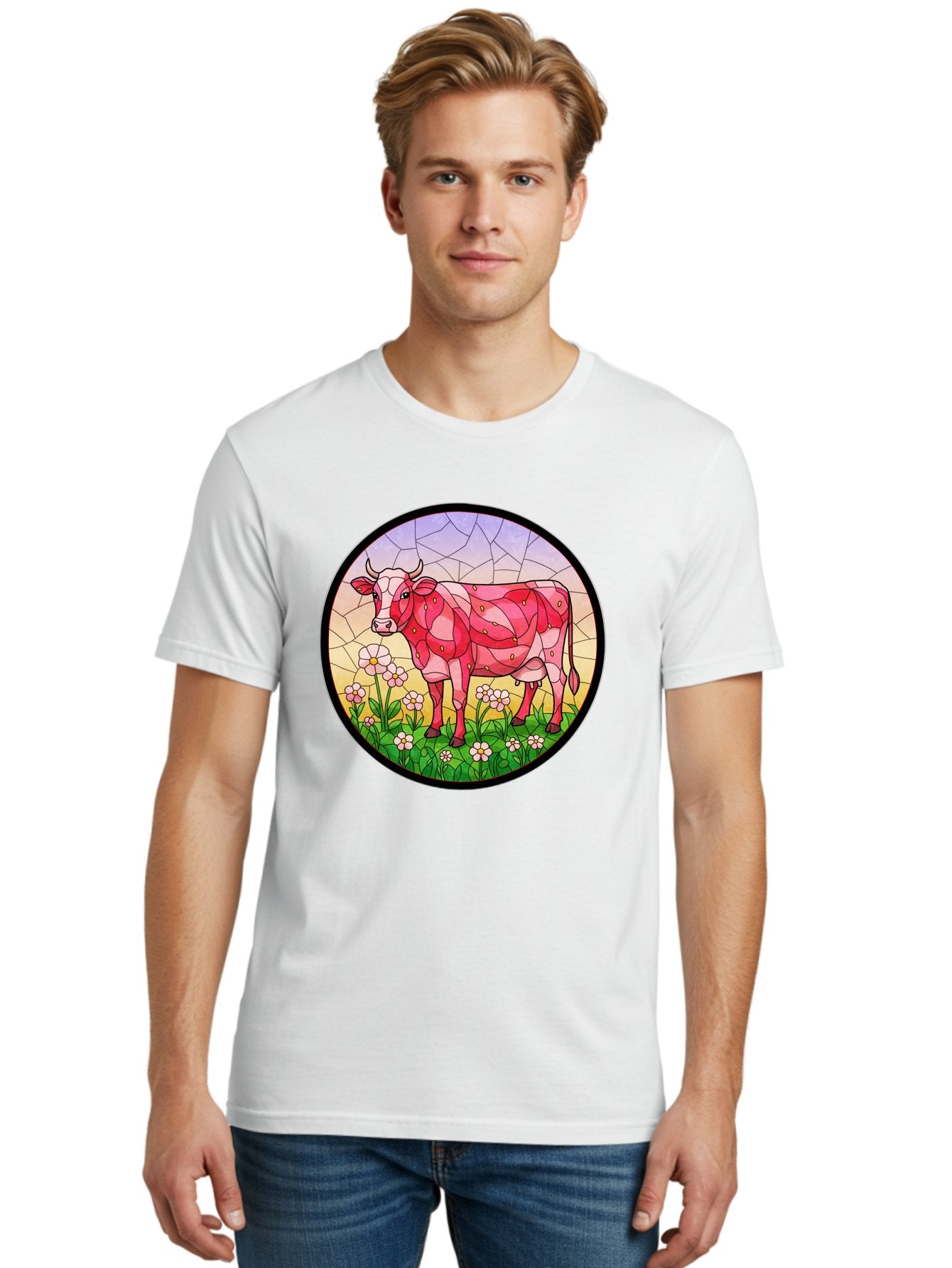 Cow-In-Field Men'S Graphic Tee, 100% Cotton, Comfortable Casual Summer Wear, Machine Washable, Vintage Camera, Old Camera, Antique Camera, Black Camera, Classic Photography, Photography Equipment, Nostalgic Device, Film Camera, Camera Art Bak300 29