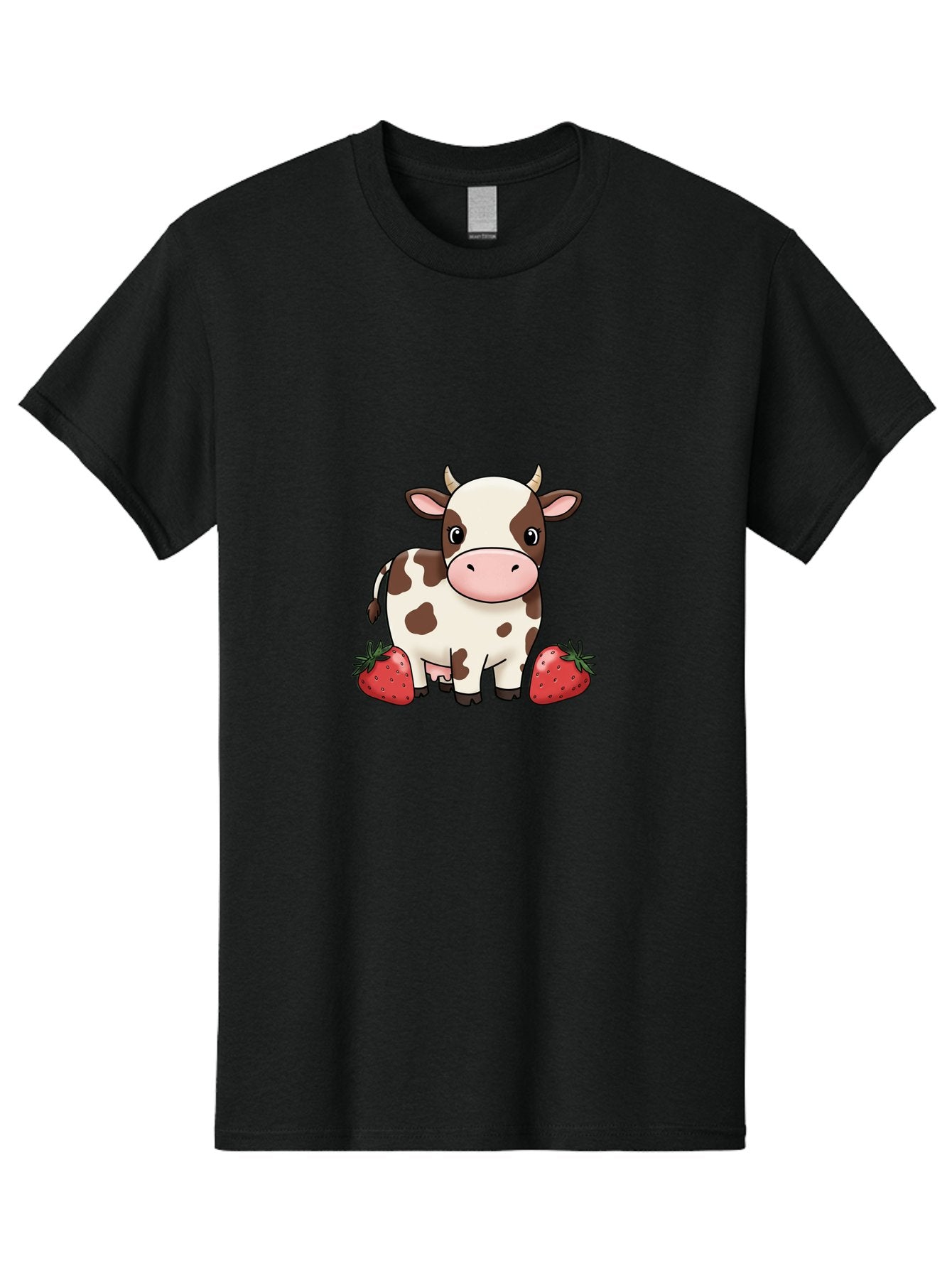 Cow-With-Strawberries Men'S Graphic Tee, 100% Cotton, Comfortable Casual Summer Wear, Machine Washable, Vintage Camera, Old Camera, Antique Camera, Black Camera, Classic Photography, Photography Equipment, Nostalgic Device, Film Camera, Bak302 10