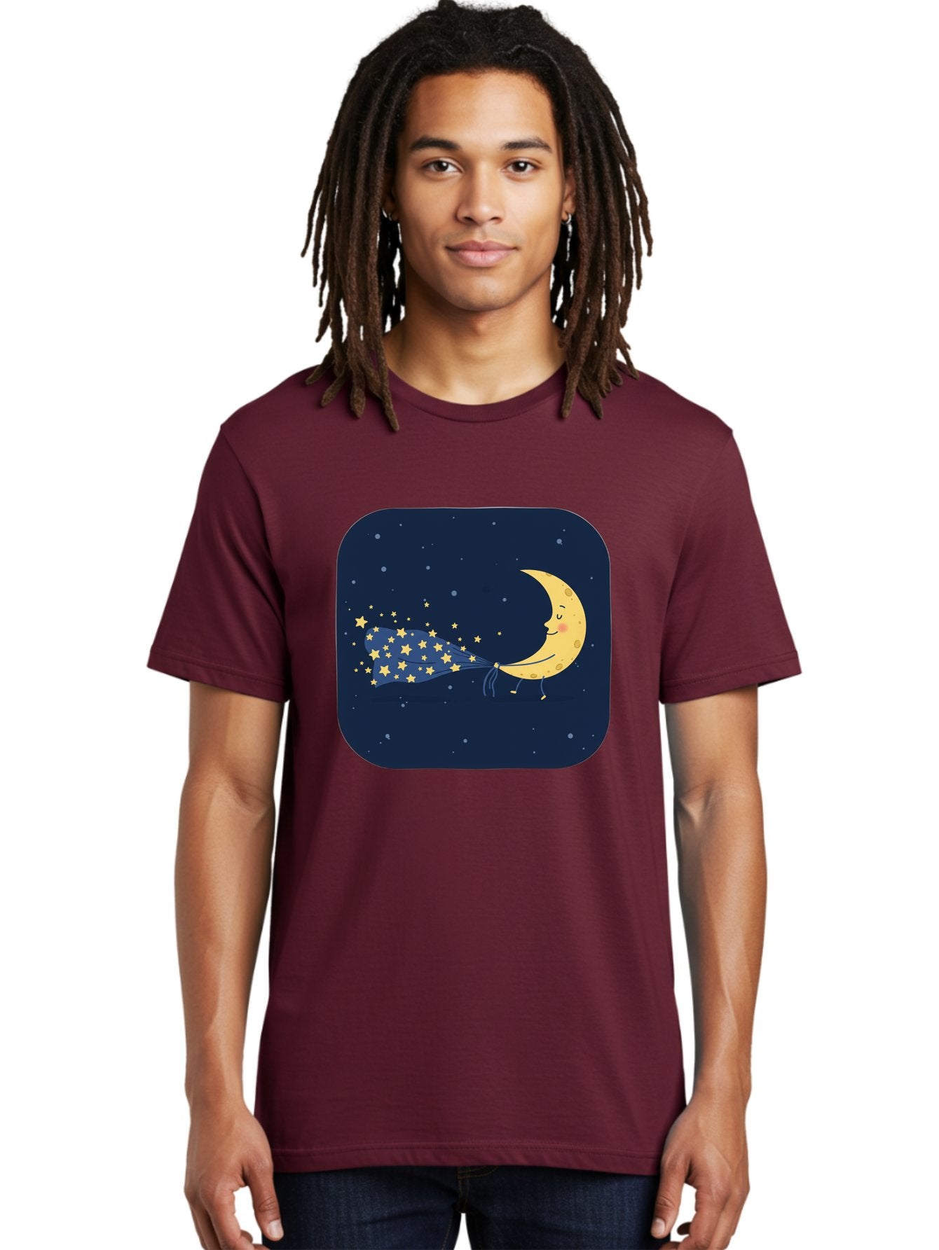 Crescent-Moon-With-Stars Men'S Graphic Tee, 100% Cotton, Comfortable Casual Summer Wear, Machine Washable, Vintage Camera, Old Camera, Antique Camera, Black Camera, Classic Photography, Photography Equipment, Nostalgic Device, Film Camera, Bak320 24
