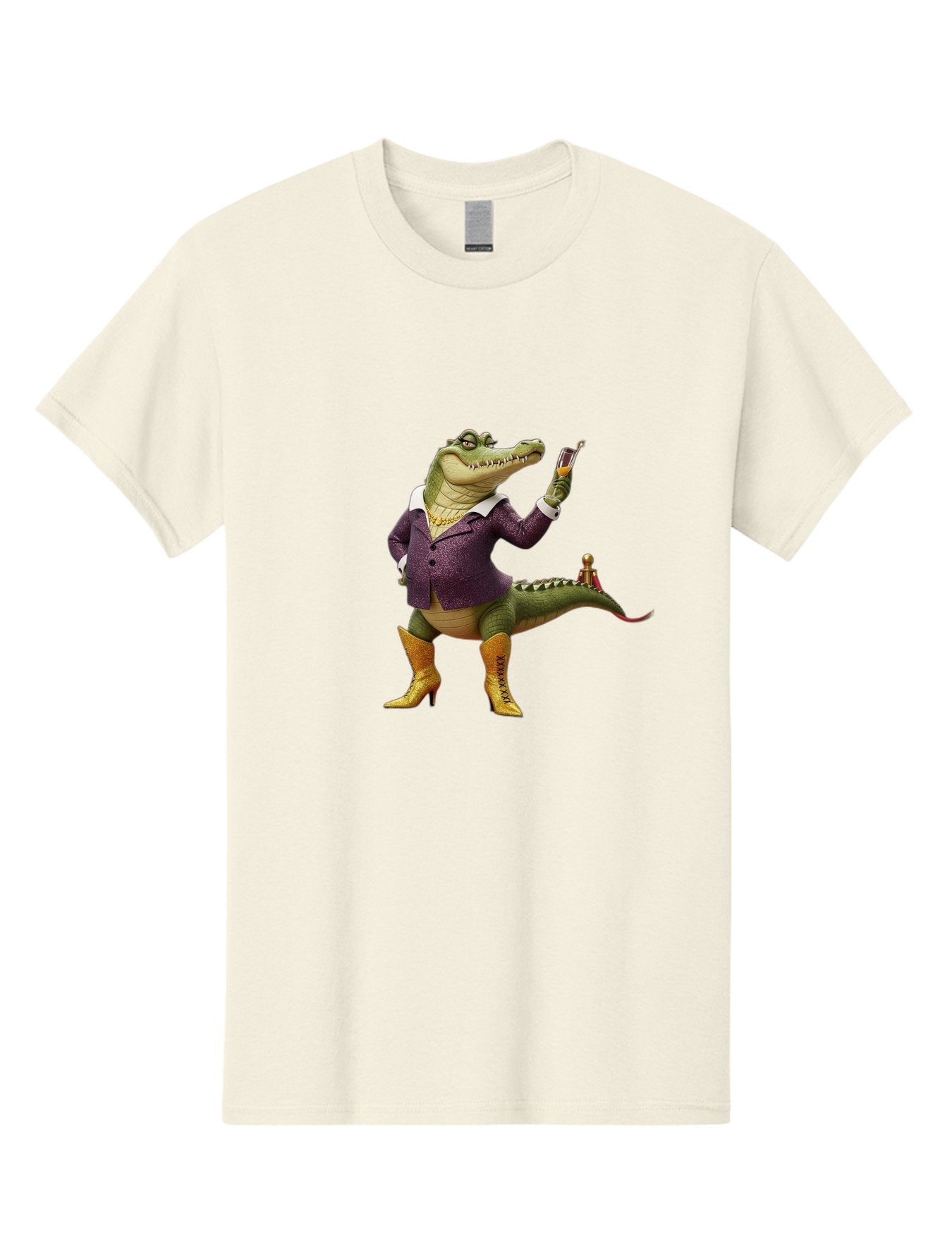 Crocodile-In-Purple-Suit Men'S Graphic Tee, 100% Cotton, Comfortable Casual Summer Wear, Machine Washable, Vintage Camera, Old Camera, Antique Camera, Black Camera, Classic Photography, Photography Equipment, Nostalgic Device, Film Camera, Bak324 13