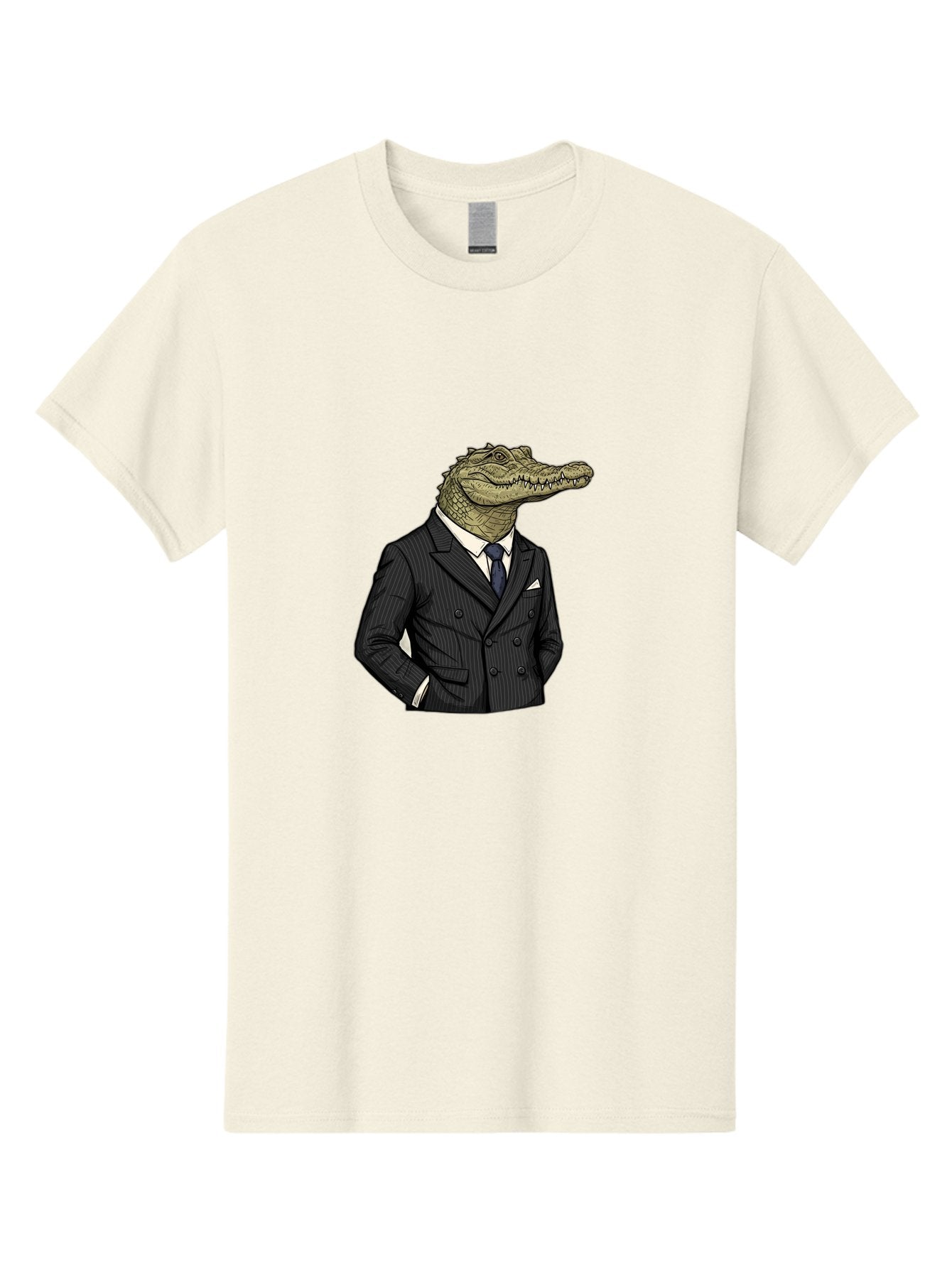 Crocodile-In-Suit-9 Men'S Graphic Tee, 100% Cotton, Comfortable Casual Summer Wear, Machine Washable, Vintage Camera, Old Camera, Antique Camera, Black Camera, Classic Photography, Photography Equipment, Nostalgic Device, Film Camera, Bak333 10