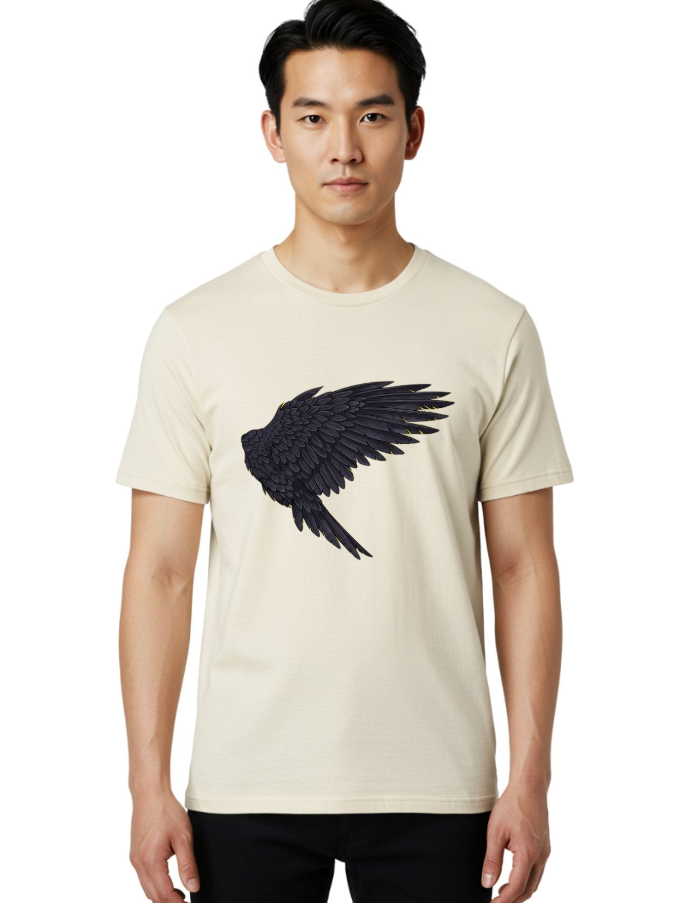 Crow-In-Flight Men'S Graphic Tee, 100% Cotton, Comfortable Casual Summer Wear, Machine Washable, Vintage Camera, Old Camera, Antique Camera, Black Camera, Classic Photography, Photography Equipment, Nostalgic Device, Film Camera, Camera Art Bak338 16
