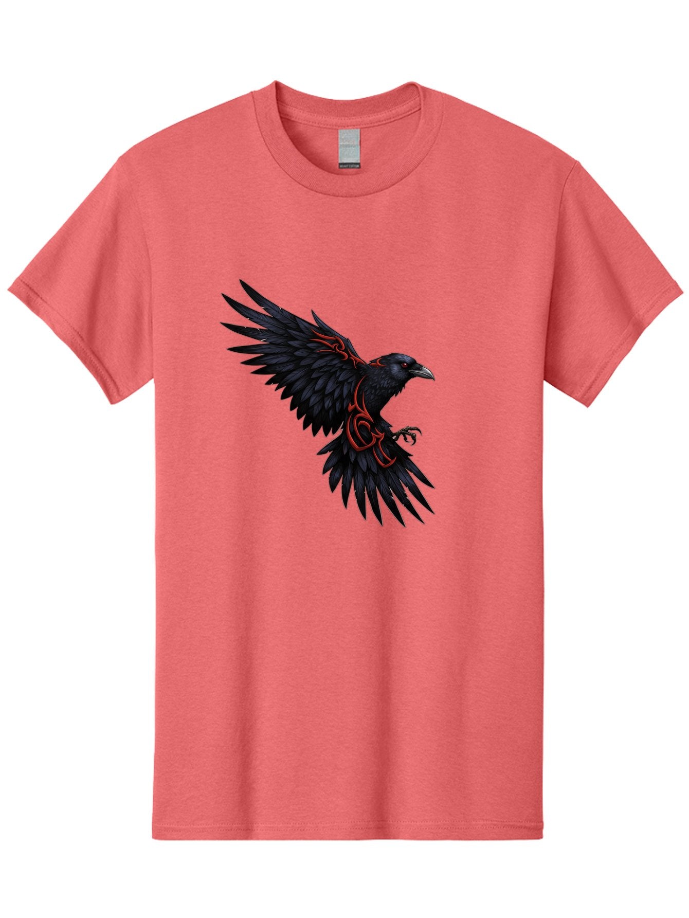 Crow-With-Tribal-Art Men'S Graphic Tee, 100% Cotton, Comfortable Casual Summer Wear, Machine Washable, Vintage Camera, Old Camera, Antique Camera, Black Camera, Classic Photography, Photography Equipment, Nostalgic Device, Film Camera, Bak339 12