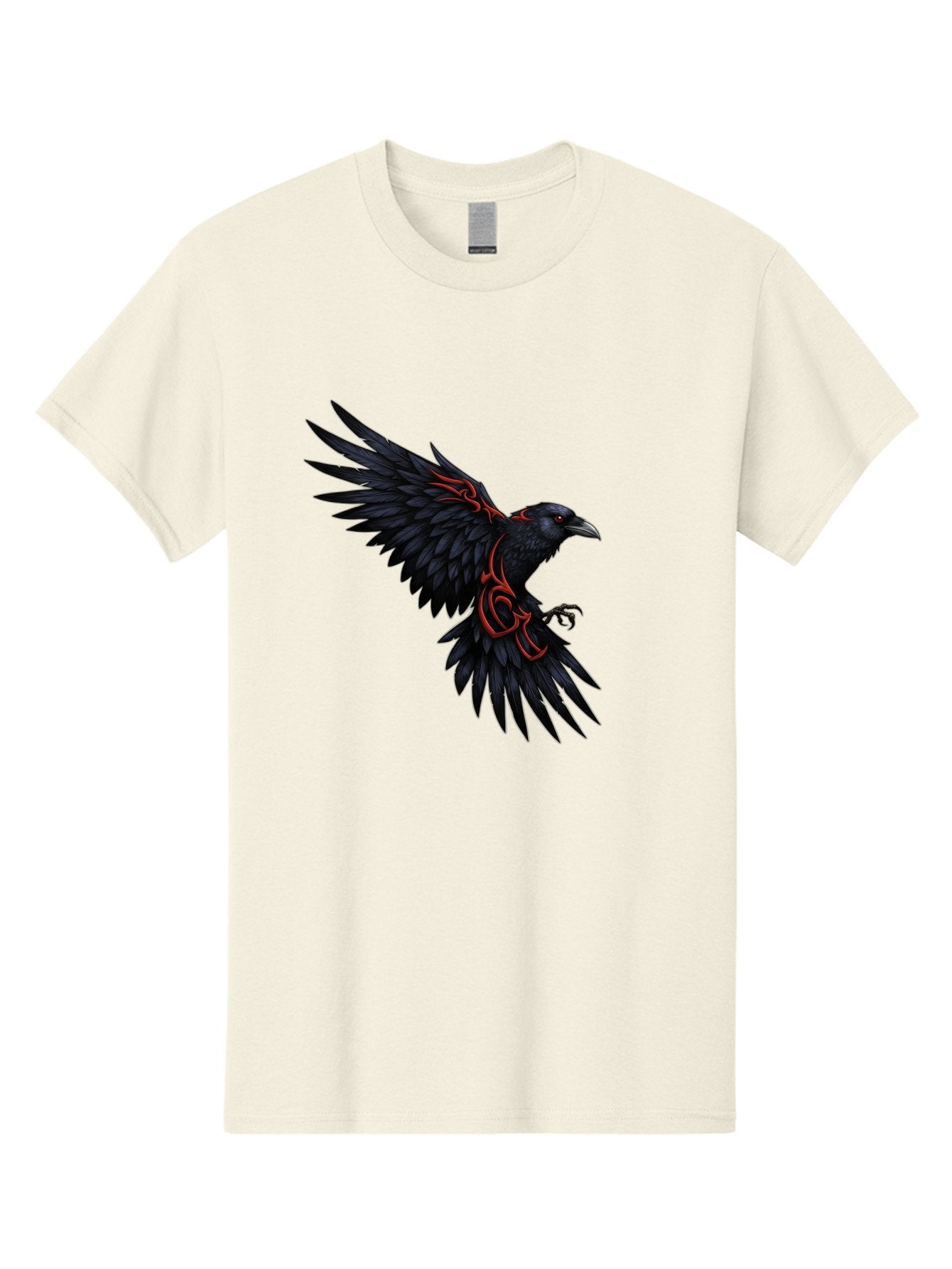 Crow-With-Tribal-Art Men'S Graphic Tee, 100% Cotton, Comfortable Casual Summer Wear, Machine Washable, Vintage Camera, Old Camera, Antique Camera, Black Camera, Classic Photography, Photography Equipment, Nostalgic Device, Film Camera, Bak339 8