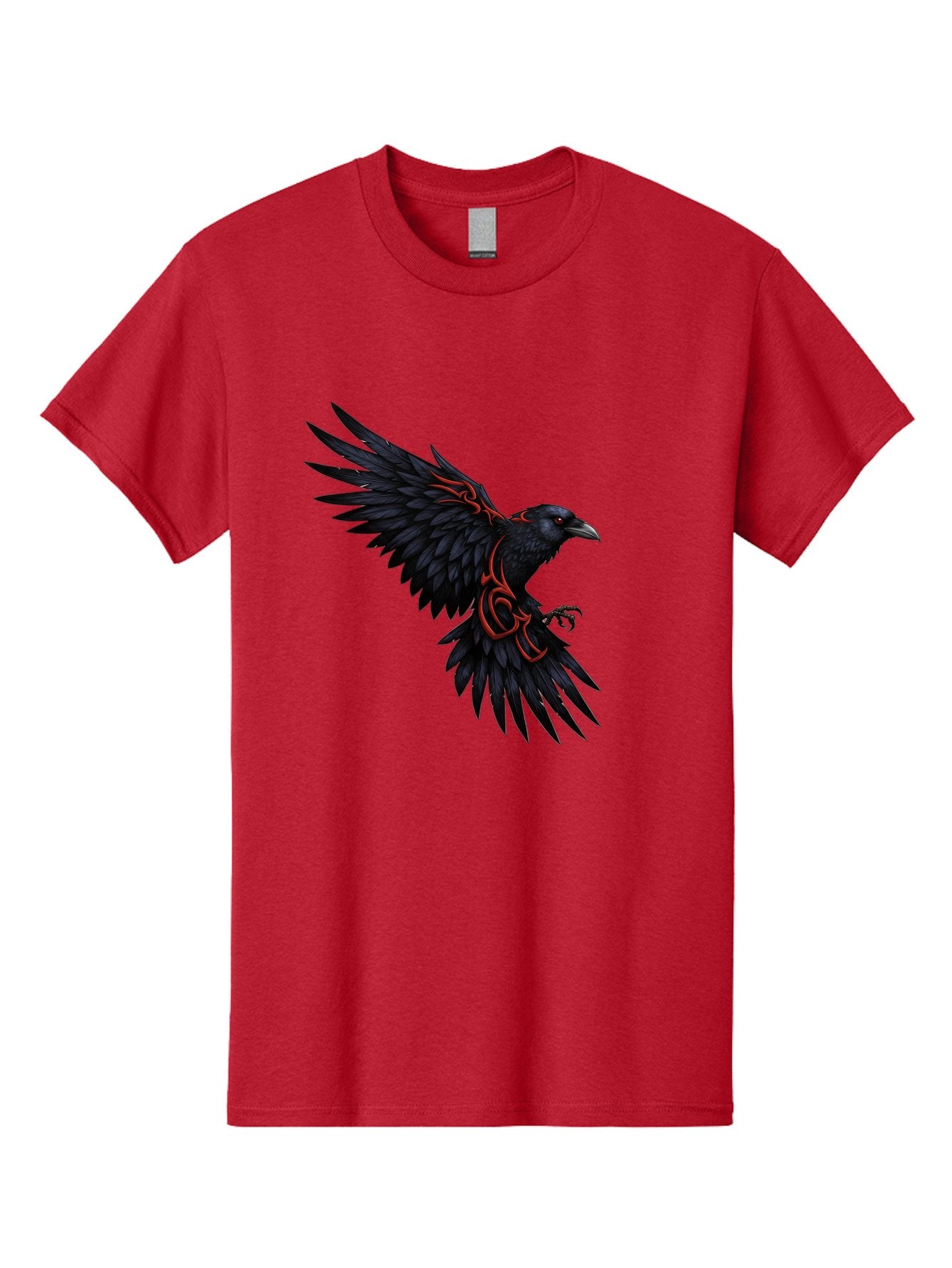Crow-With-Tribal-Art Men'S Graphic Tee, 100% Cotton, Comfortable Casual Summer Wear, Machine Washable, Vintage Camera, Old Camera, Antique Camera, Black Camera, Classic Photography, Photography Equipment, Nostalgic Device, Film Camera, Bak339 14