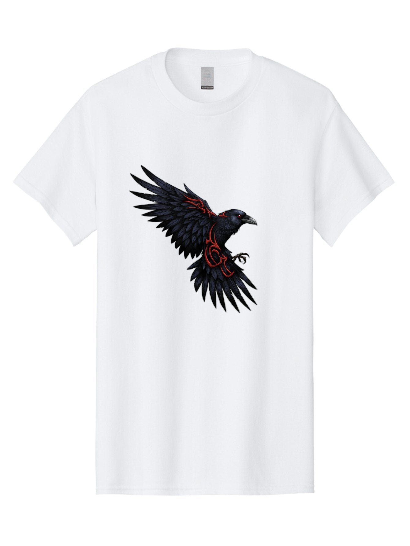 Crow-With-Tribal-Art Men'S Graphic Tee, 100% Cotton, Comfortable Casual Summer Wear, Machine Washable, Vintage Camera, Old Camera, Antique Camera, Black Camera, Classic Photography, Photography Equipment, Nostalgic Device, Film Camera, Bak339 11