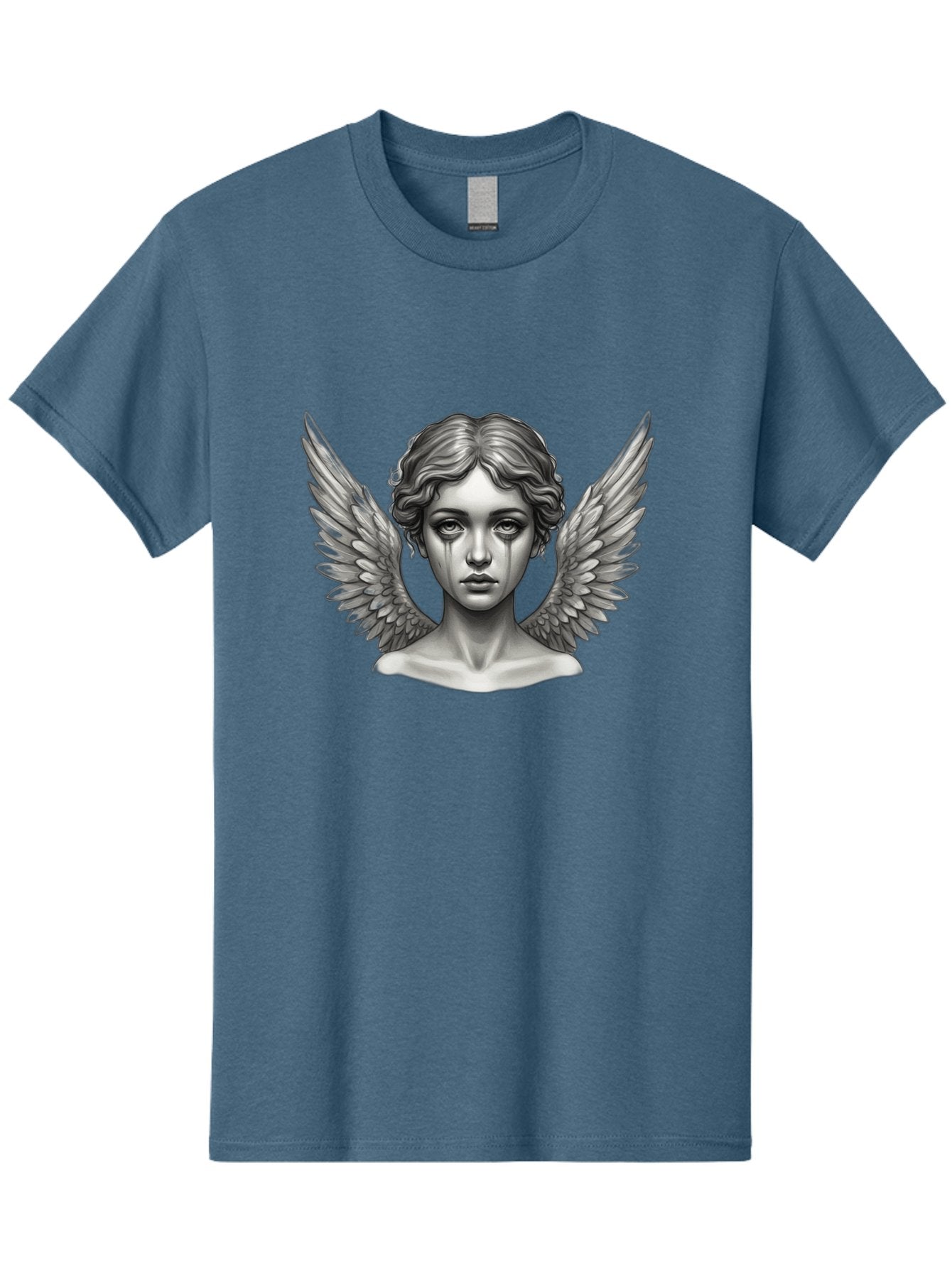 Crying-Angel-Statue Men'S Graphic Tee, 100% Cotton, Comfortable Casual Summer Wear, Machine Washable, Vintage Camera, Old Camera, Antique Camera, Black Camera, Classic Photography, Photography Equipment, Nostalgic Device, Film Camera, Bak345 10