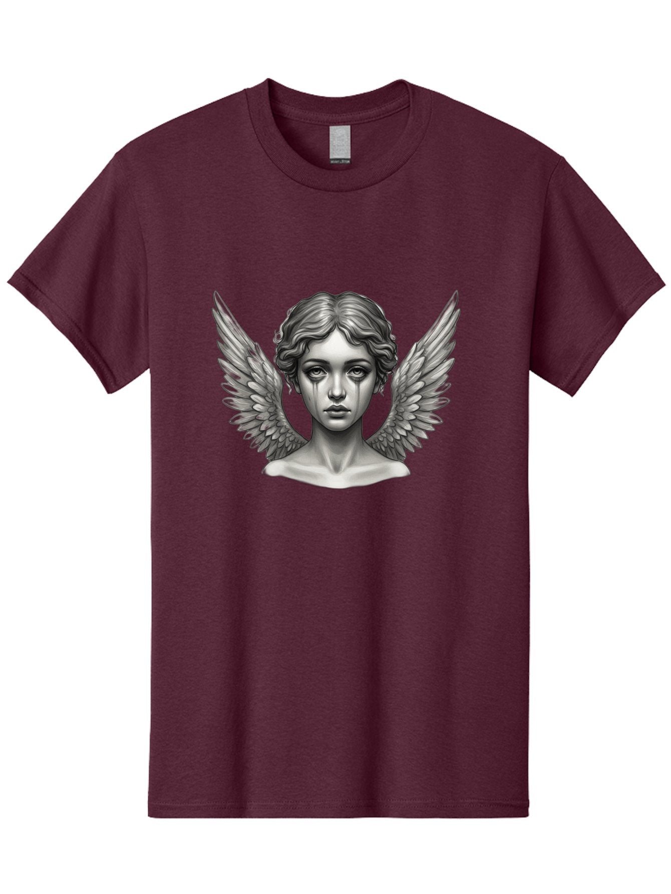 Crying-Angel-Statue Men'S Graphic Tee, 100% Cotton, Comfortable Casual Summer Wear, Machine Washable, Vintage Camera, Old Camera, Antique Camera, Black Camera, Classic Photography, Photography Equipment, Nostalgic Device, Film Camera, Bak345 9