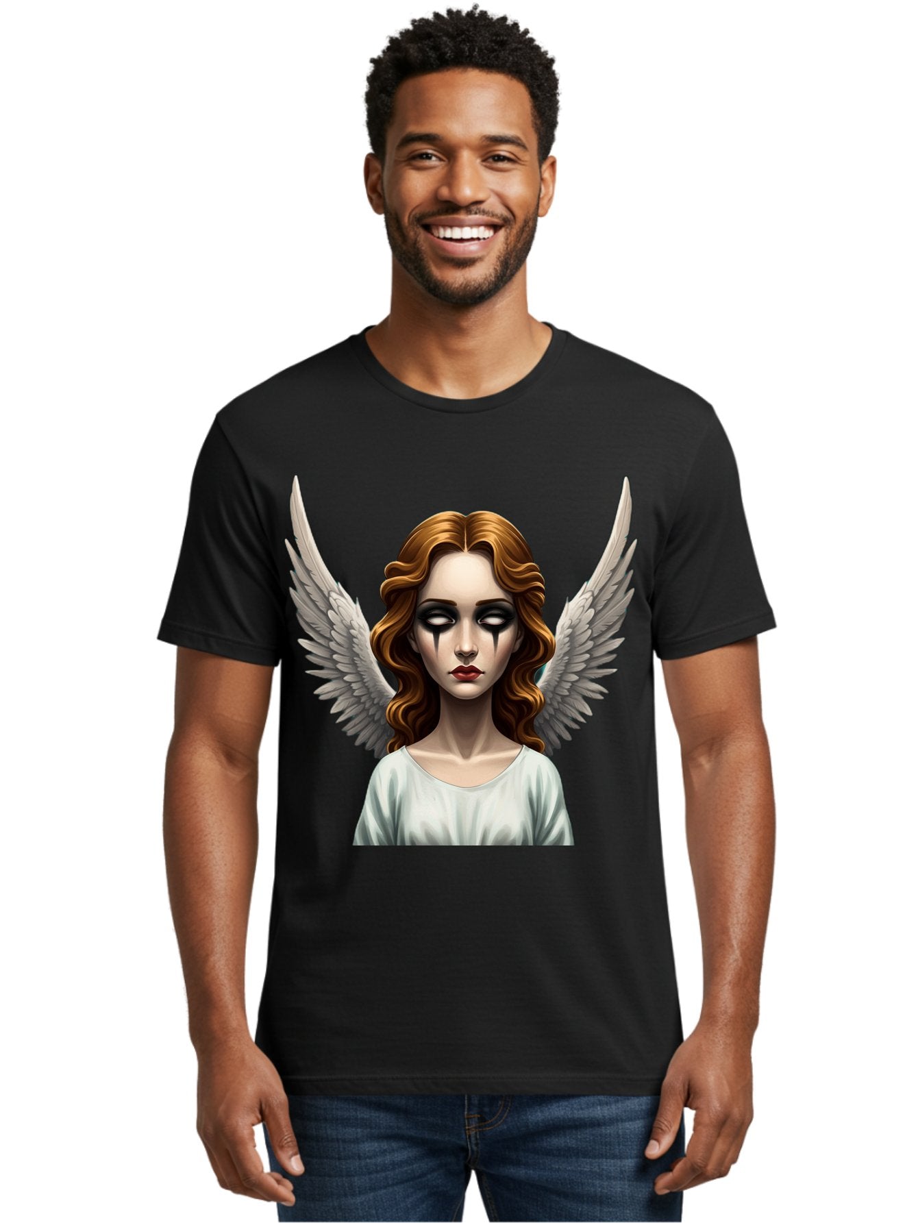 Crying-Angel Men'S Graphic Tee, 100% Cotton, Comfortable Casual Summer Wear, Machine Washable, Vintage Camera, Old Camera, Antique Camera, Black Camera, Classic Photography, Photography Equipment, Nostalgic Device, Film Camera, Camera Art Bak346 24