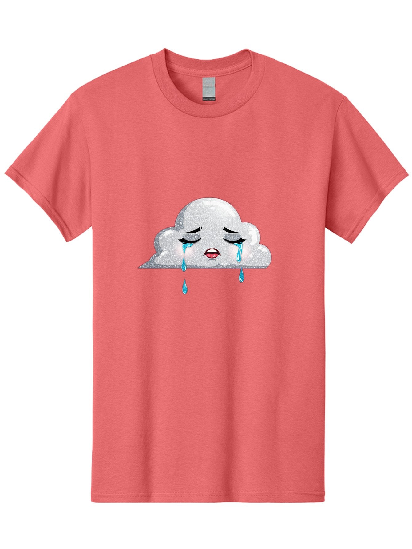 Crying-Cloud-3 Men'S Graphic Tee, 100% Cotton, Comfortable Casual Summer Wear, Machine Washable, Vintage Camera, Old Camera, Antique Camera, Black Camera, Classic Photography, Photography Equipment, Nostalgic Device, Film Camera, Camera Art Bak350 8