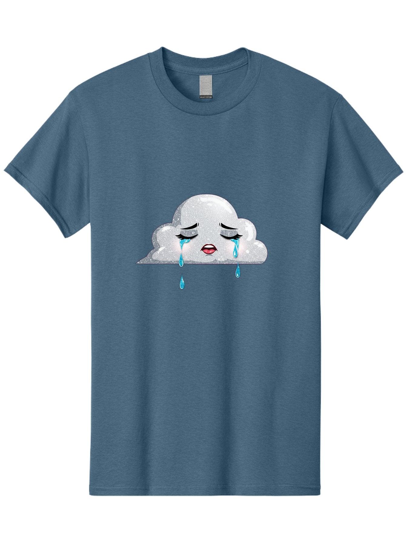 Crying-Cloud-3 Men'S Graphic Tee, 100% Cotton, Comfortable Casual Summer Wear, Machine Washable, Vintage Camera, Old Camera, Antique Camera, Black Camera, Classic Photography, Photography Equipment, Nostalgic Device, Film Camera, Camera Art Bak350 12