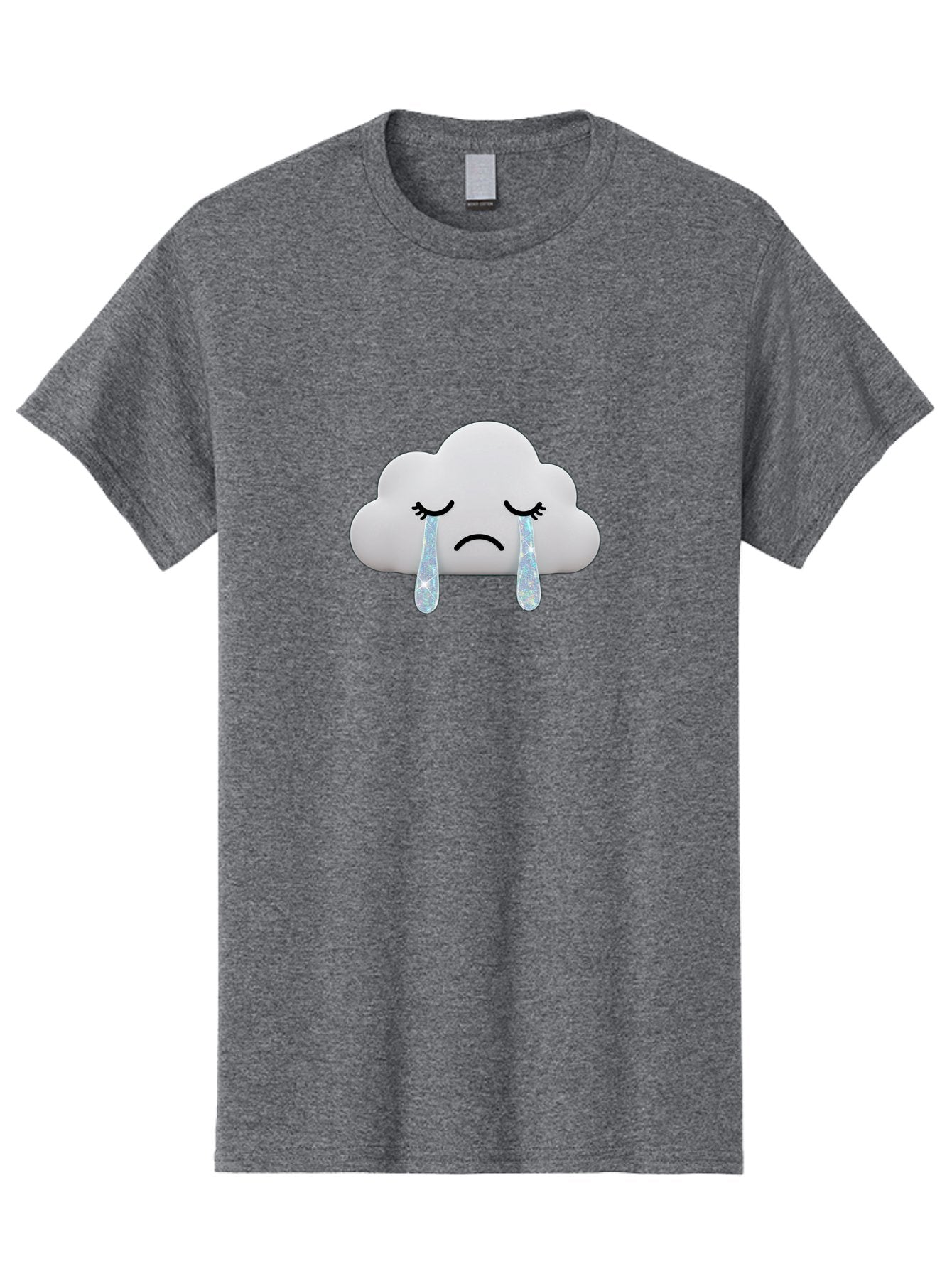 Crying-Cloud-4 Men'S Graphic Tee, 100% Cotton, Comfortable Casual Summer Wear, Machine Washable, Vintage Camera, Old Camera, Antique Camera, Black Camera, Classic Photography, Photography Equipment, Nostalgic Device, Film Camera, Camera Art Bak351 4
