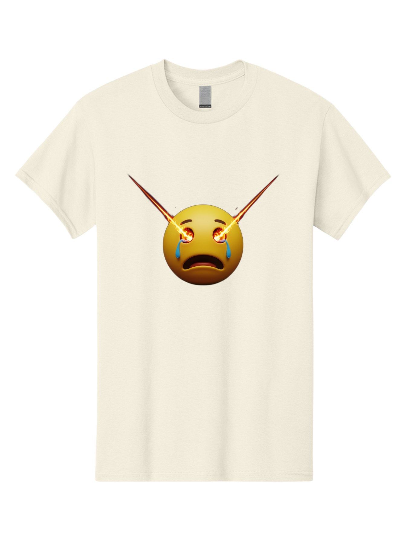 Crying-Emoji-With-Laser-Eyes Men'S Graphic Tee, 100% Cotton, Comfortable Casual Summer Wear, Machine Washable, Vintage Camera, Old Camera, Antique Camera, Black Camera, Classic Photography, Photography Equipment, Nostalgic Device, Film Camera, Bak356 15