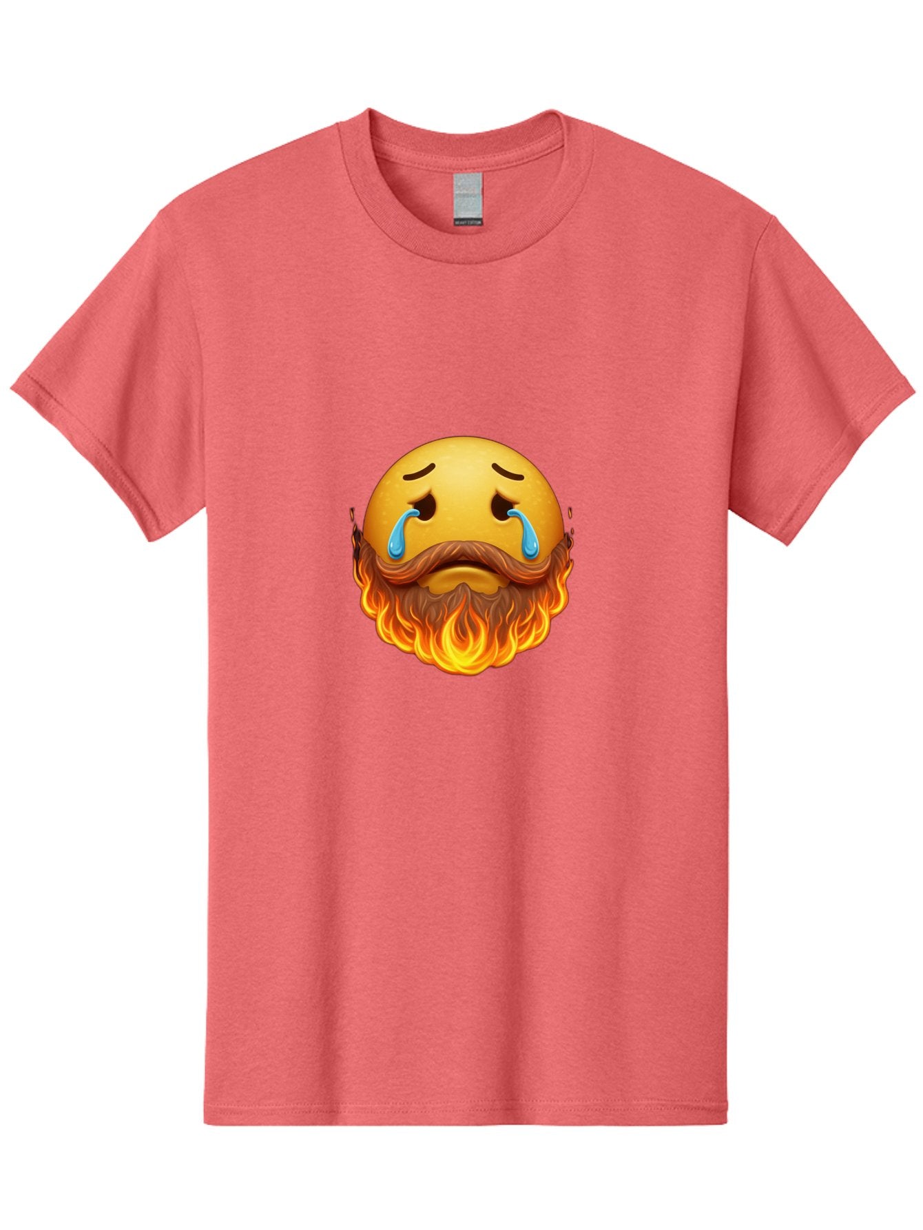 Crying-Fire-Emoji Men'S Graphic Tee, 100% Cotton, Comfortable Casual Summer Wear, Machine Washable, Vintage Camera, Old Camera, Antique Camera, Black Camera, Classic Photography, Photography Equipment, Nostalgic Device, Film Camera, Camera Art Bak358