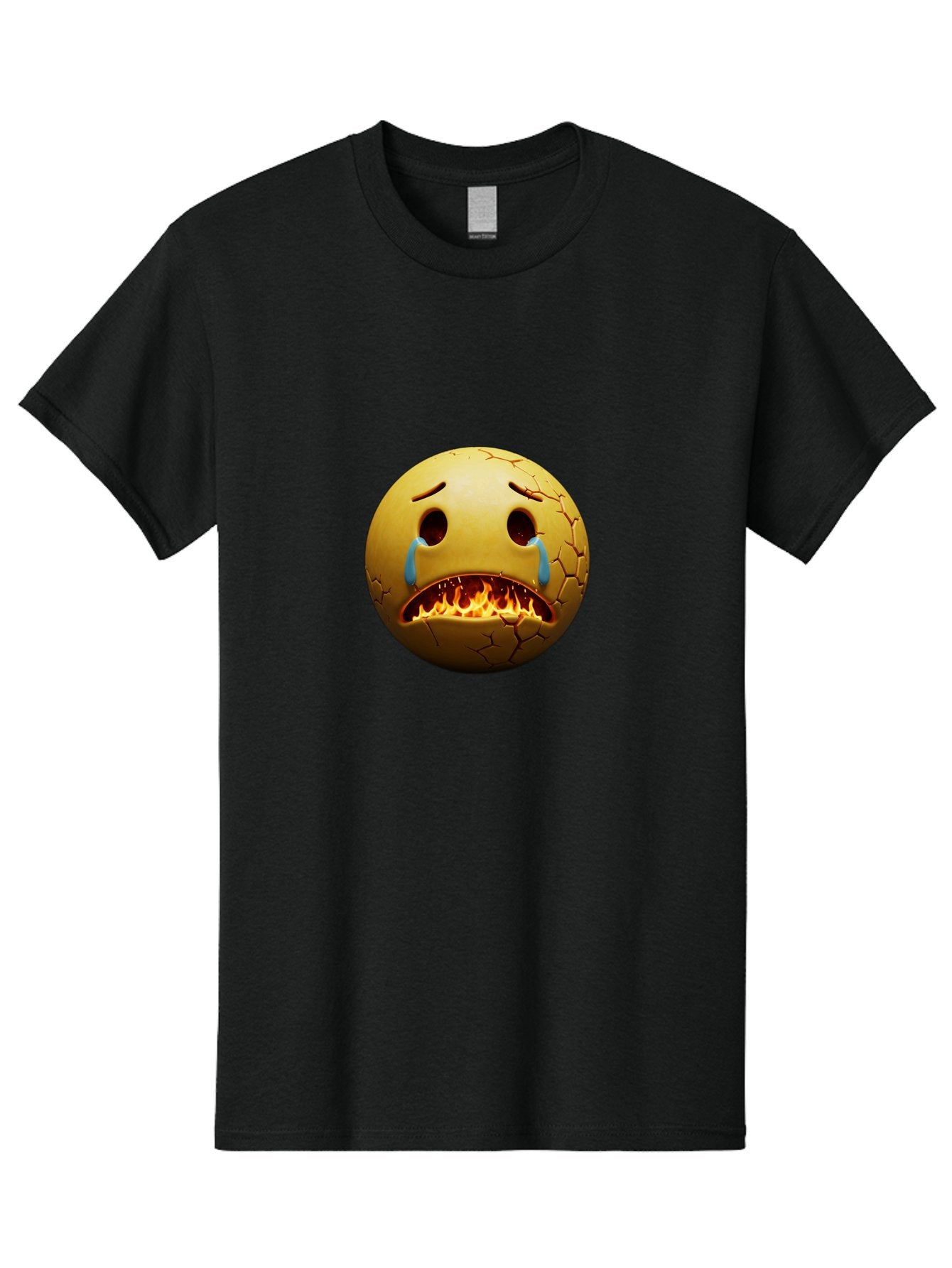 Crying-Flaming-Emoji Men'S Graphic Tee, 100% Cotton, Comfortable Casual Summer Wear, Machine Washable, Vintage Camera, Old Camera, Antique Camera, Black Camera, Classic Photography, Photography Equipment, Nostalgic Device, Film Camera, Bak359 9