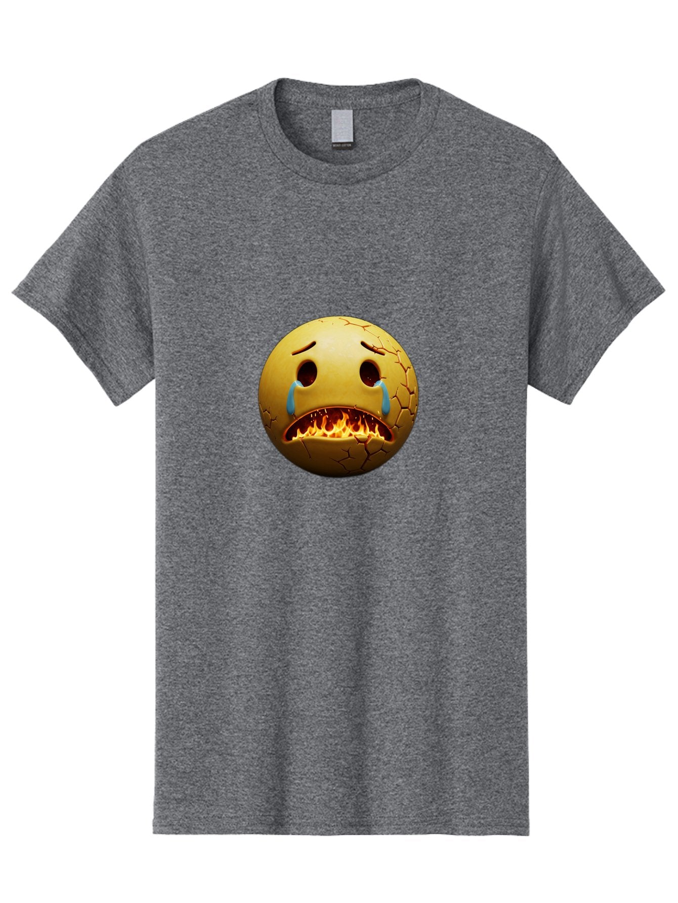 Crying-Flaming-Emoji Men'S Graphic Tee, 100% Cotton, Comfortable Casual Summer Wear, Machine Washable, Vintage Camera, Old Camera, Antique Camera, Black Camera, Classic Photography, Photography Equipment, Nostalgic Device, Film Camera, Bak359 3