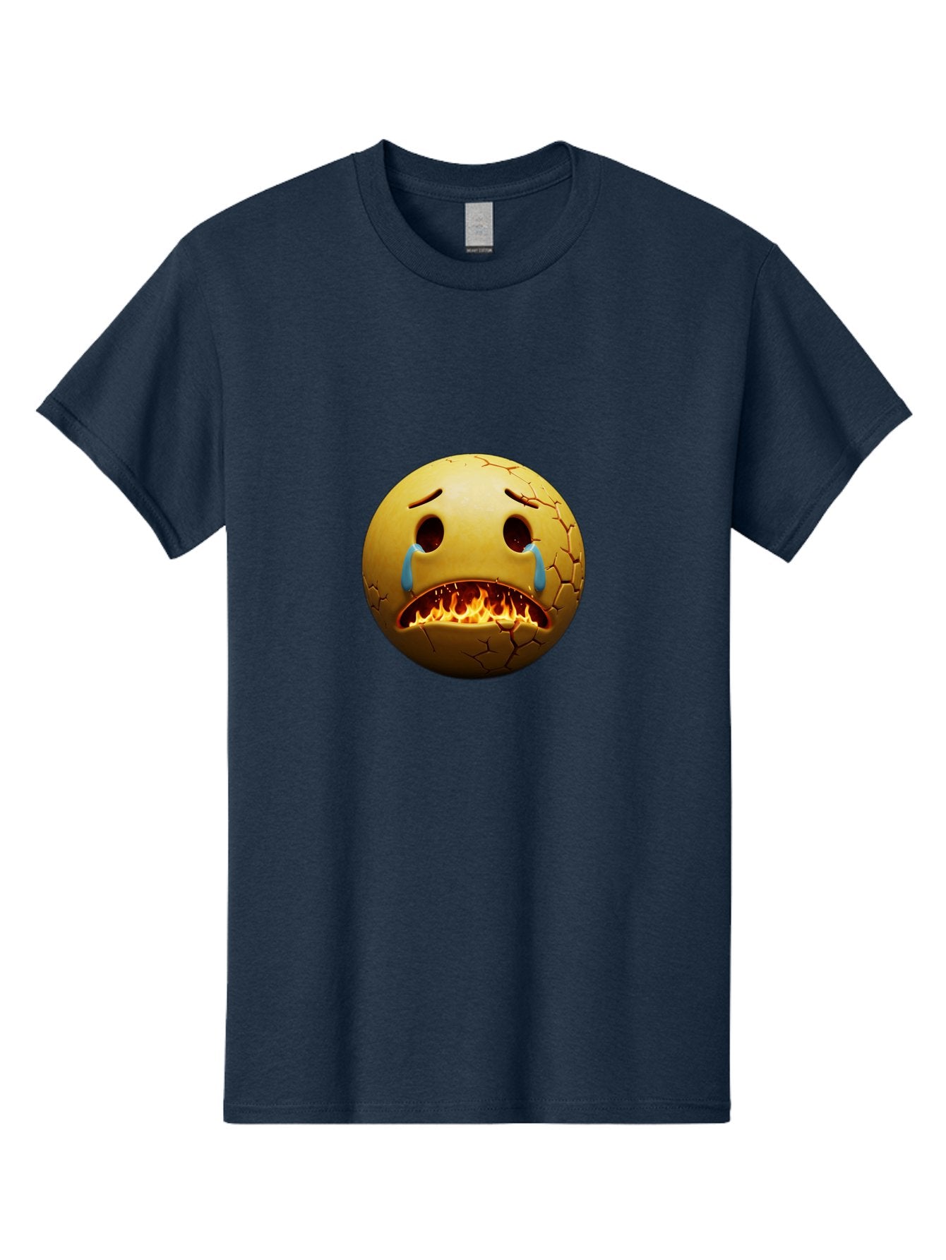 Crying-Flaming-Emoji Men'S Graphic Tee, 100% Cotton, Comfortable Casual Summer Wear, Machine Washable, Vintage Camera, Old Camera, Antique Camera, Black Camera, Classic Photography, Photography Equipment, Nostalgic Device, Film Camera, Bak359 8