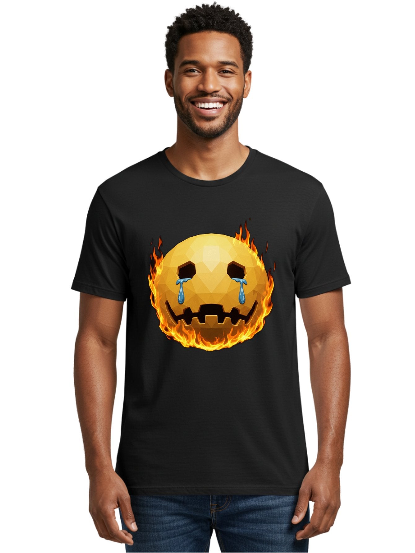 Crying-Flaming-Face Men'S Graphic Tee, 100% Cotton, Comfortable Casual Summer Wear, Machine Washable, Vintage Camera, Old Camera, Antique Camera, Black Camera, Classic Photography, Photography Equipment, Nostalgic Device, Film Camera, Bak360 22