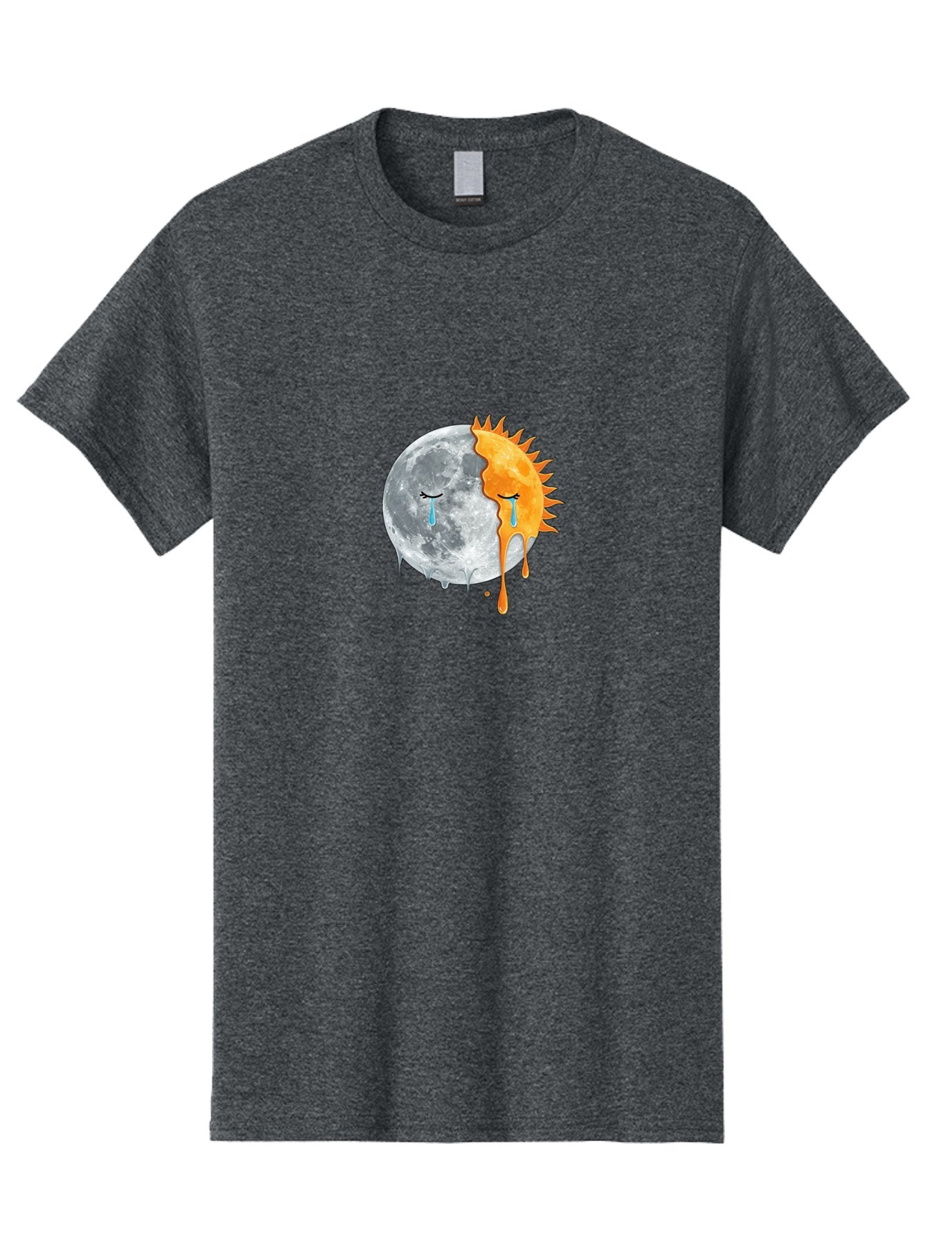 Crying-Sun-And-Moon-1 Men'S Graphic Tee, 100% Cotton, Comfortable Casual Summer Wear, Machine Washable, Vintage Camera, Old Camera, Antique Camera, Black Camera, Classic Photography, Photography Equipment, Nostalgic Device, Film Camera, Bak363 8