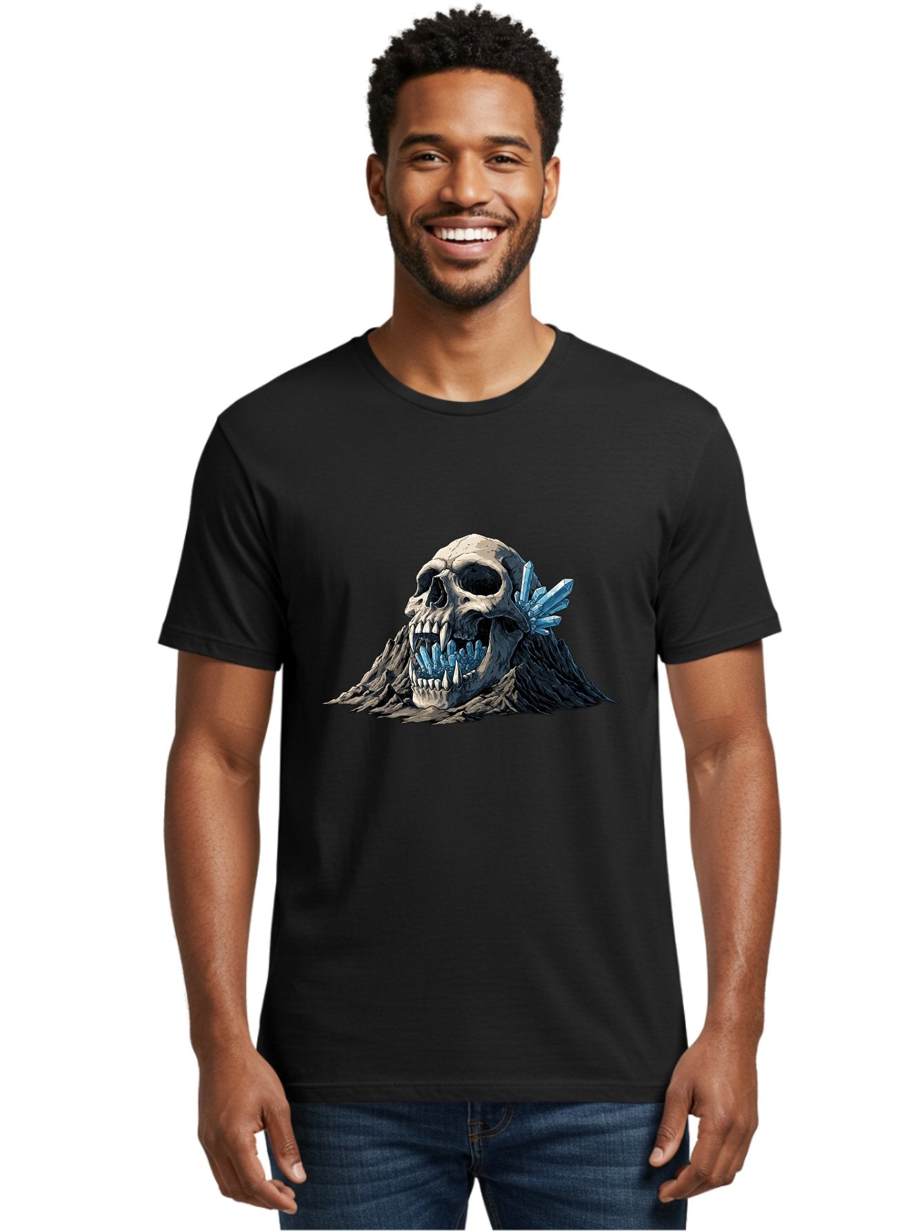 Crystal-Skull Men'S Graphic Tee, 100% Cotton, Comfortable Casual Summer Wear, Machine Washable, Vintage Camera, Old Camera, Antique Camera, Black Camera, Classic Photography, Photography Equipment, Nostalgic Device, Film Camera, Camera Art Bak376 26