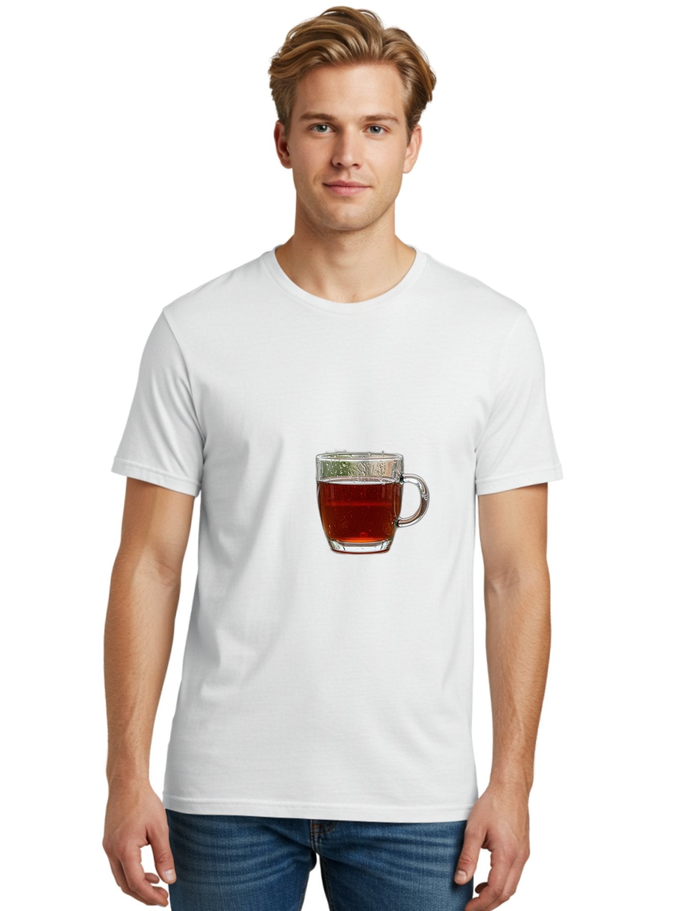 Cup-Of-Tea Men'S Graphic Tee, 100% Cotton, Comfortable Casual Summer Wear, Machine Washable, Vintage Camera, Old Camera, Antique Camera, Black Camera, Classic Photography, Photography Equipment, Nostalgic Device, Film Camera, Camera Art Bak379 24