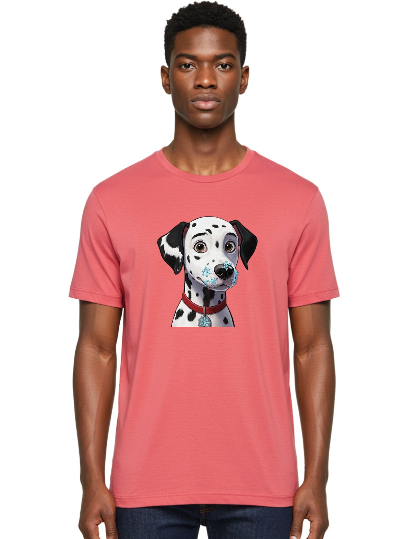 Dalmatian-Puppy Men'S Graphic Tee, 100% Cotton, Comfortable Casual Summer Wear, Machine Washable, Vintage Camera, Old Camera, Antique Camera, Black Camera, Classic Photography, Photography Equipment, Nostalgic Device, Film Camera, Camera Art Bak397 21