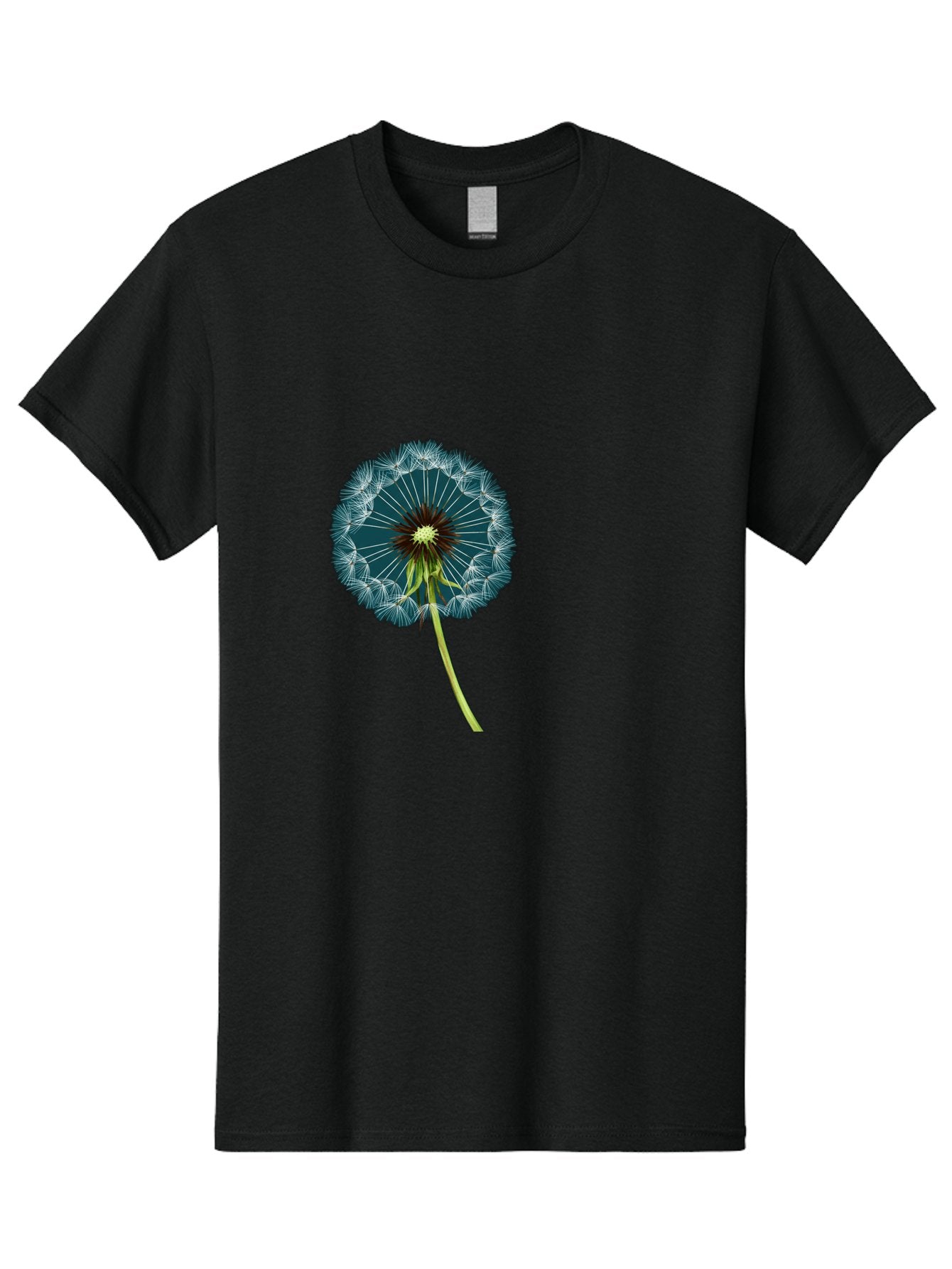 Dandelion-Seedhead-1 Men'S Graphic Tee, 100% Cotton, Comfortable Casual Summer Wear, Machine Washable, Vintage Camera, Old Camera, Antique Camera, Black Camera, Classic Photography, Photography Equipment, Nostalgic Device, Film Camera, Bak398 15