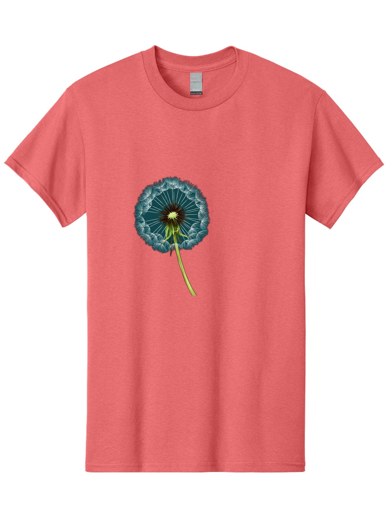 Dandelion-Seedhead-1 Men'S Graphic Tee, 100% Cotton, Comfortable Casual Summer Wear, Machine Washable, Vintage Camera, Old Camera, Antique Camera, Black Camera, Classic Photography, Photography Equipment, Nostalgic Device, Film Camera, Bak398 8