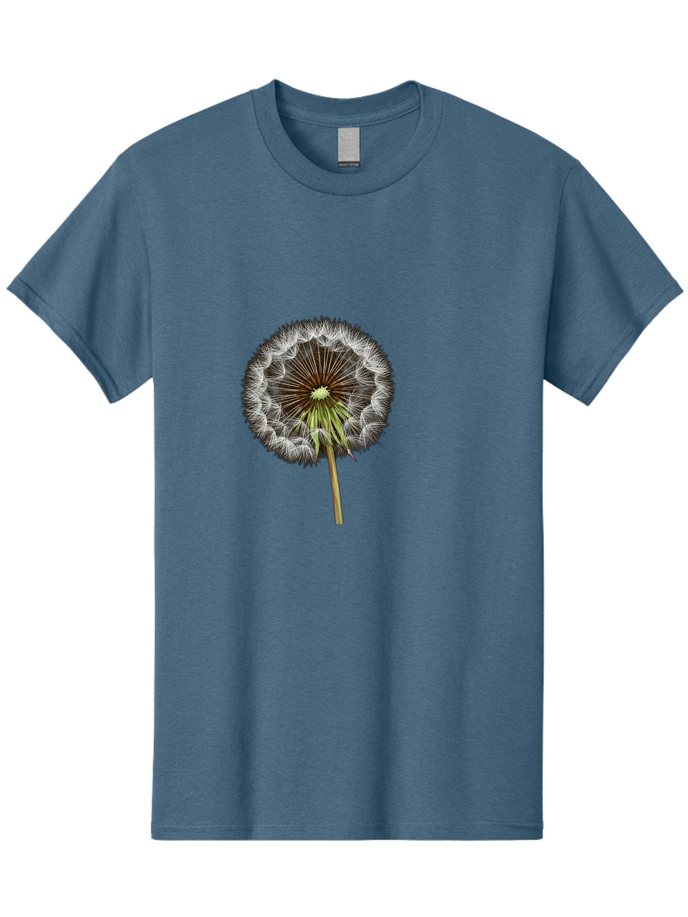Dandelion-Seedhead Men'S Graphic Tee, 100% Cotton, Comfortable Casual Summer Wear, Machine Washable, Vintage Camera, Old Camera, Antique Camera, Black Camera, Classic Photography, Photography Equipment, Nostalgic Device, Film Camera, Bak399 7
