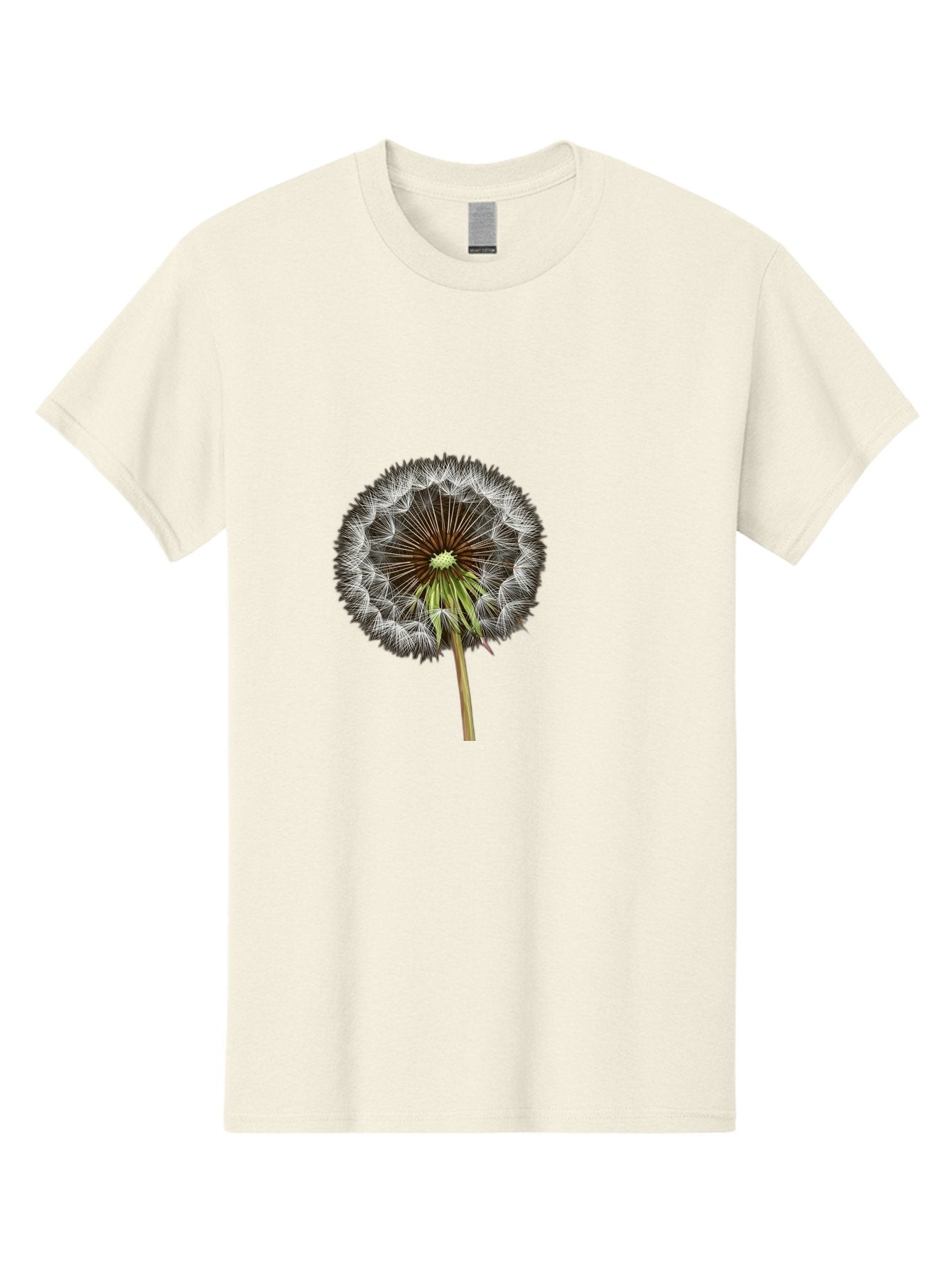 Dandelion-Seedhead Men'S Graphic Tee, 100% Cotton, Comfortable Casual Summer Wear, Machine Washable, Vintage Camera, Old Camera, Antique Camera, Black Camera, Classic Photography, Photography Equipment, Nostalgic Device, Film Camera, Bak399 4