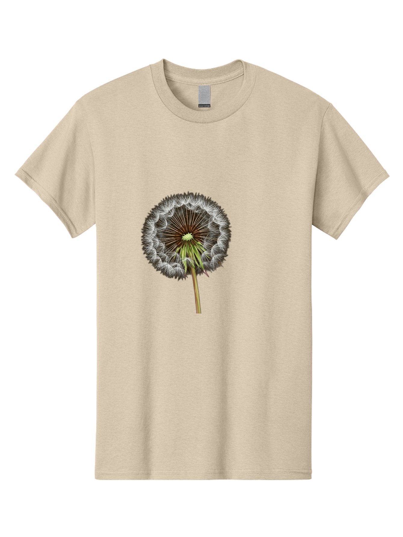 Dandelion-Seedhead Men'S Graphic Tee, 100% Cotton, Comfortable Casual Summer Wear, Machine Washable, Vintage Camera, Old Camera, Antique Camera, Black Camera, Classic Photography, Photography Equipment, Nostalgic Device, Film Camera, Bak399 9