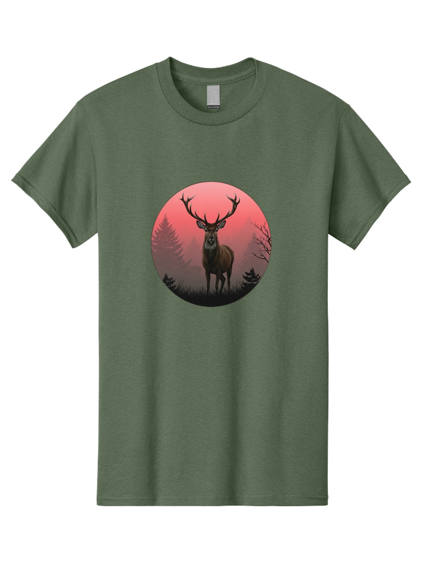 Deer-In-Forest Men'S Graphic Tee, 100% Cotton, Comfortable Casual Summer Wear, Machine Washable, Vintage Camera, Old Camera, Antique Camera, Black Camera, Classic Photography, Photography Equipment, Nostalgic Device, Film Camera, Camera Art Bak402 7