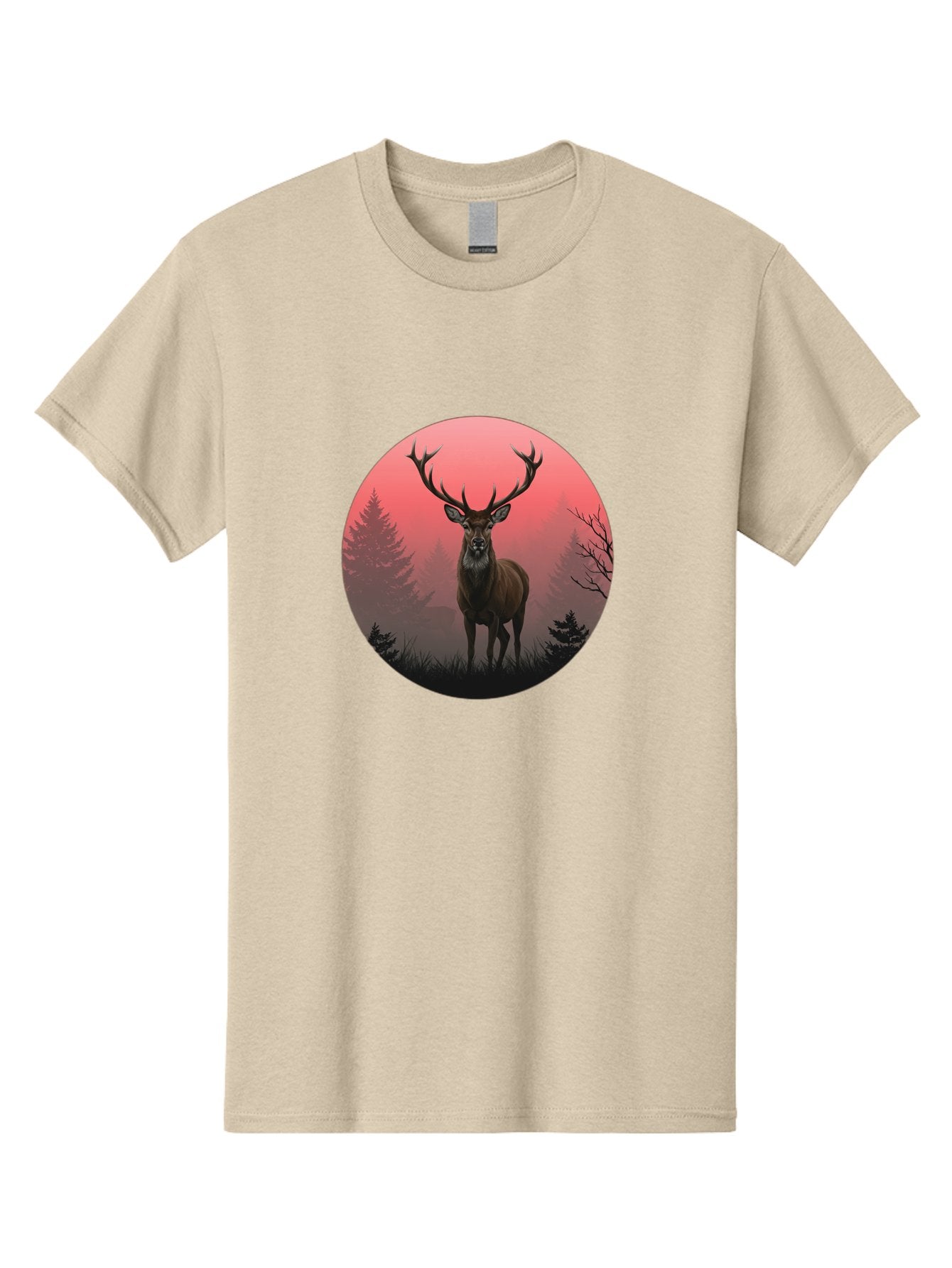 Deer-In-Forest Men'S Graphic Tee, 100% Cotton, Comfortable Casual Summer Wear, Machine Washable, Vintage Camera, Old Camera, Antique Camera, Black Camera, Classic Photography, Photography Equipment, Nostalgic Device, Film Camera, Camera Art Bak402 10