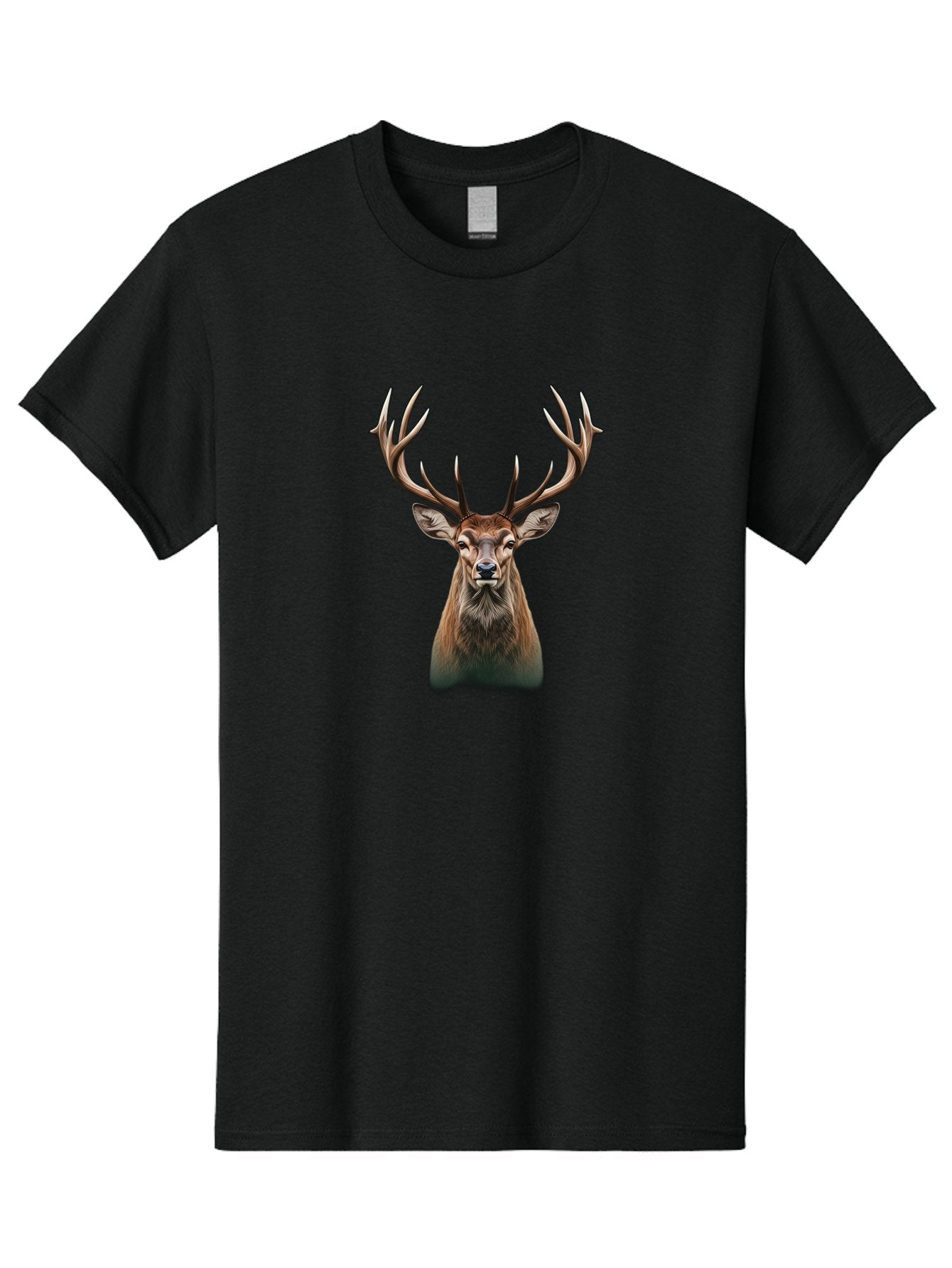Deer-With-Large-Antlers Men'S Graphic Tee, 100% Cotton, Comfortable Casual Summer Wear, Machine Washable, Vintage Camera, Old Camera, Antique Camera, Black Camera, Classic Photography, Photography Equipment, Nostalgic Device, Film Camera, Bak403 10