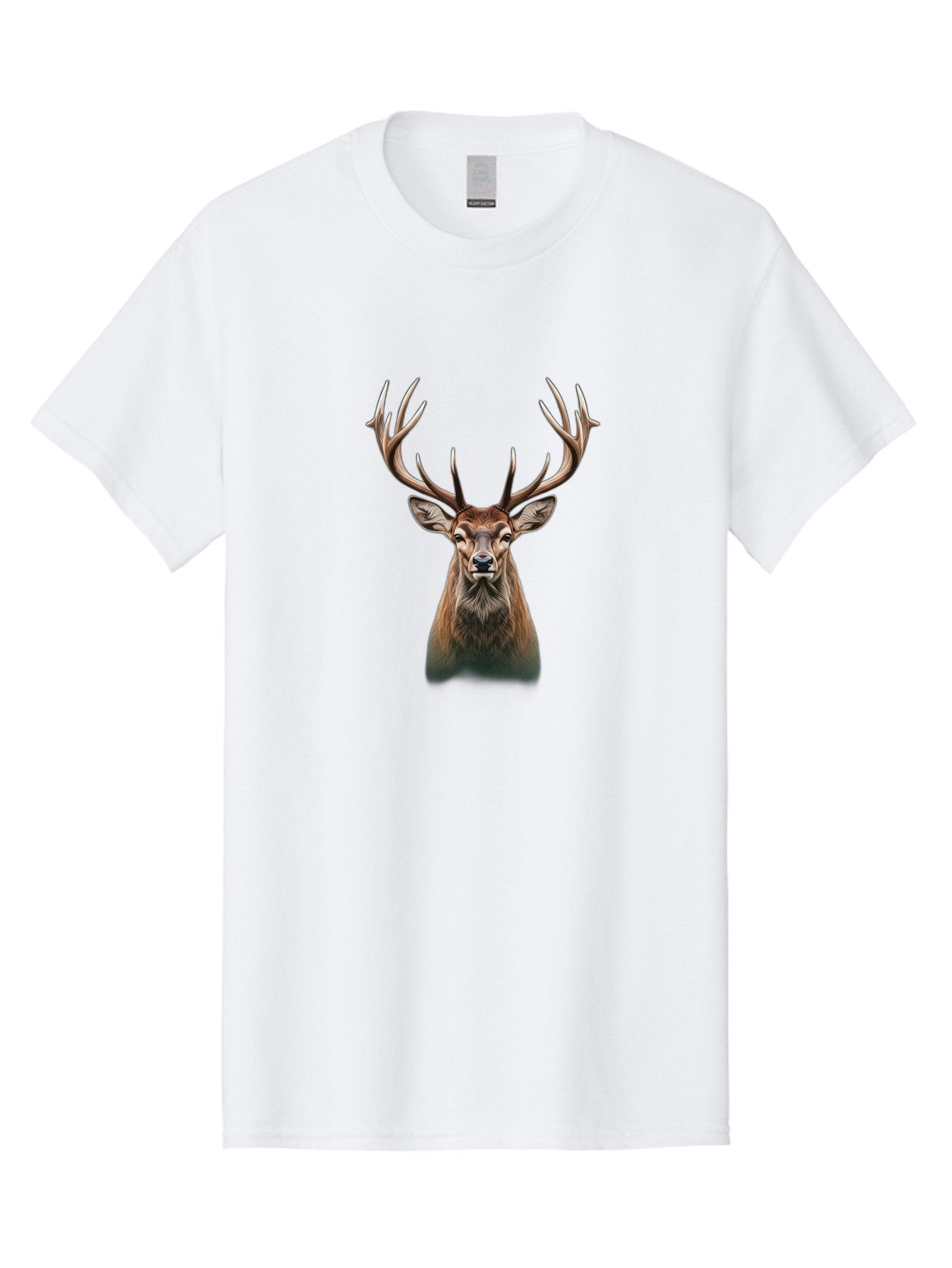 Deer-With-Large-Antlers Men'S Graphic Tee, 100% Cotton, Comfortable Casual Summer Wear, Machine Washable, Vintage Camera, Old Camera, Antique Camera, Black Camera, Classic Photography, Photography Equipment, Nostalgic Device, Film Camera, Bak403 7