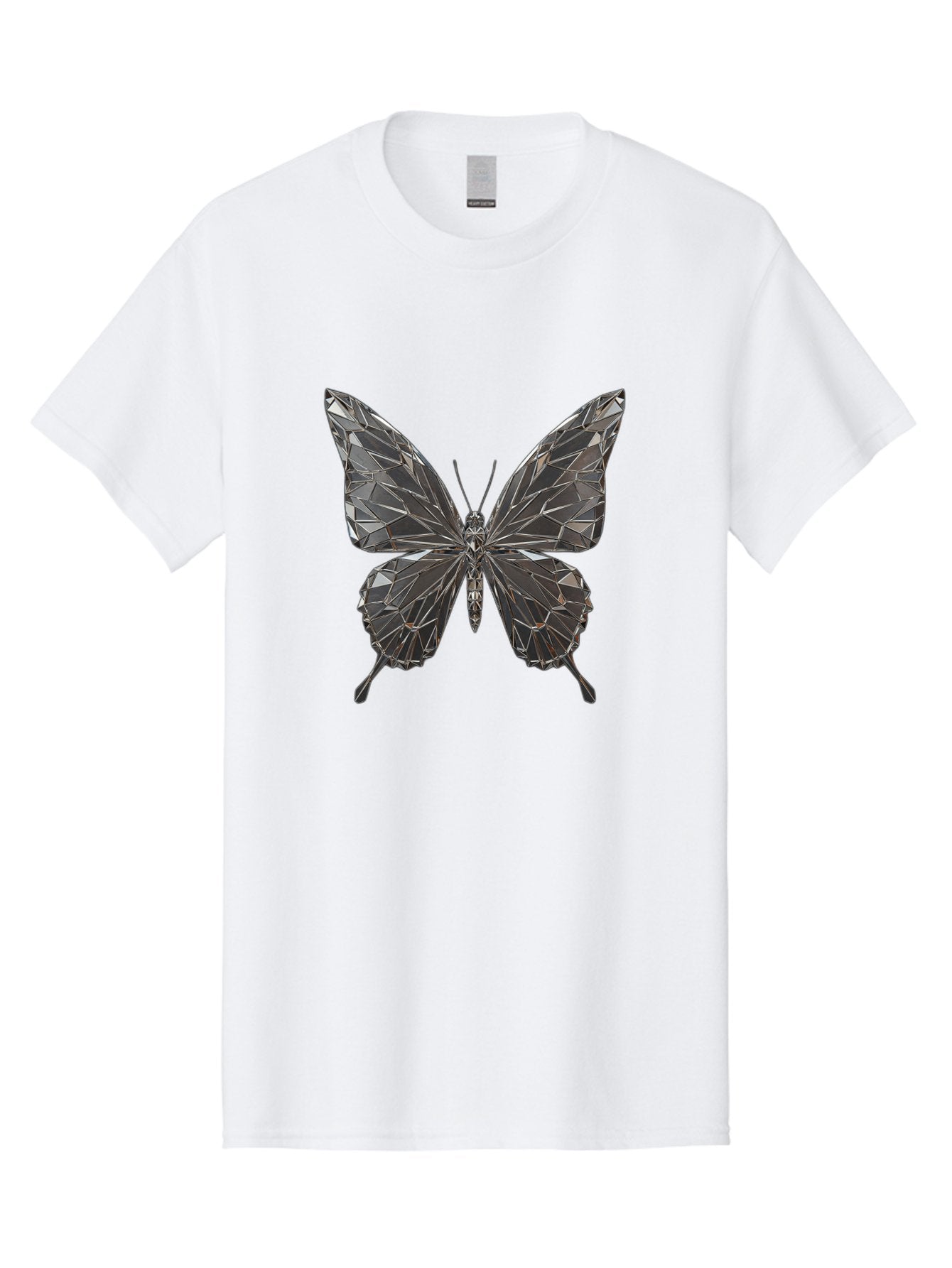 Diamond-Butterfly Men'S Graphic Tee, 100% Cotton, Comfortable Casual Summer Wear, Machine Washable, Vintage Camera, Old Camera, Antique Camera, Black Camera, Classic Photography, Photography Equipment, Nostalgic Device, Film Camera, Camera Art Bak411 3