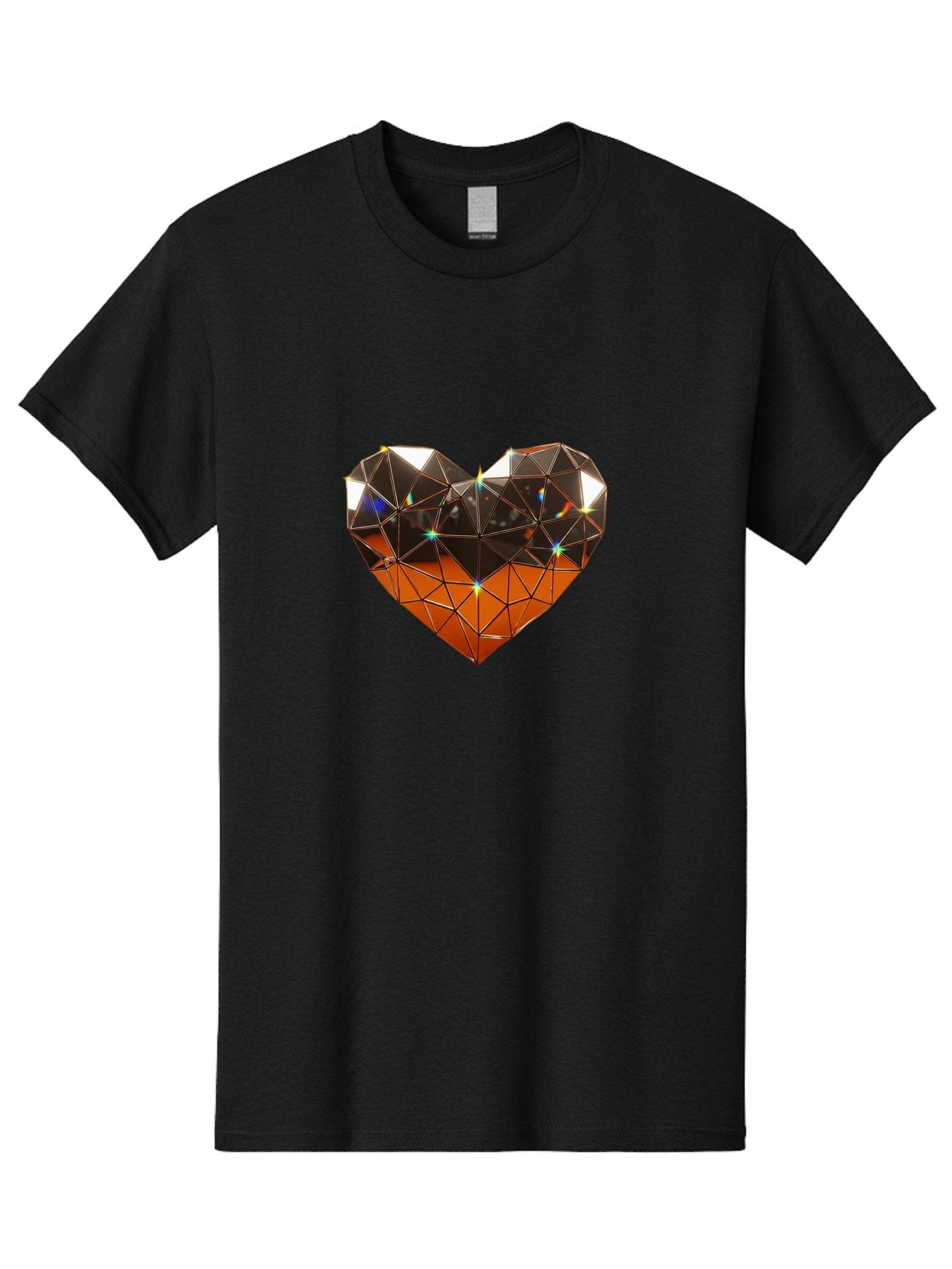 Diamond-Heart-1 Men'S Graphic Tee, 100% Cotton, Comfortable Casual Summer Wear, Machine Washable, Vintage Camera, Old Camera, Antique Camera, Black Camera, Classic Photography, Photography Equipment, Nostalgic Device, Film Camera, Camera Art Bak412 8